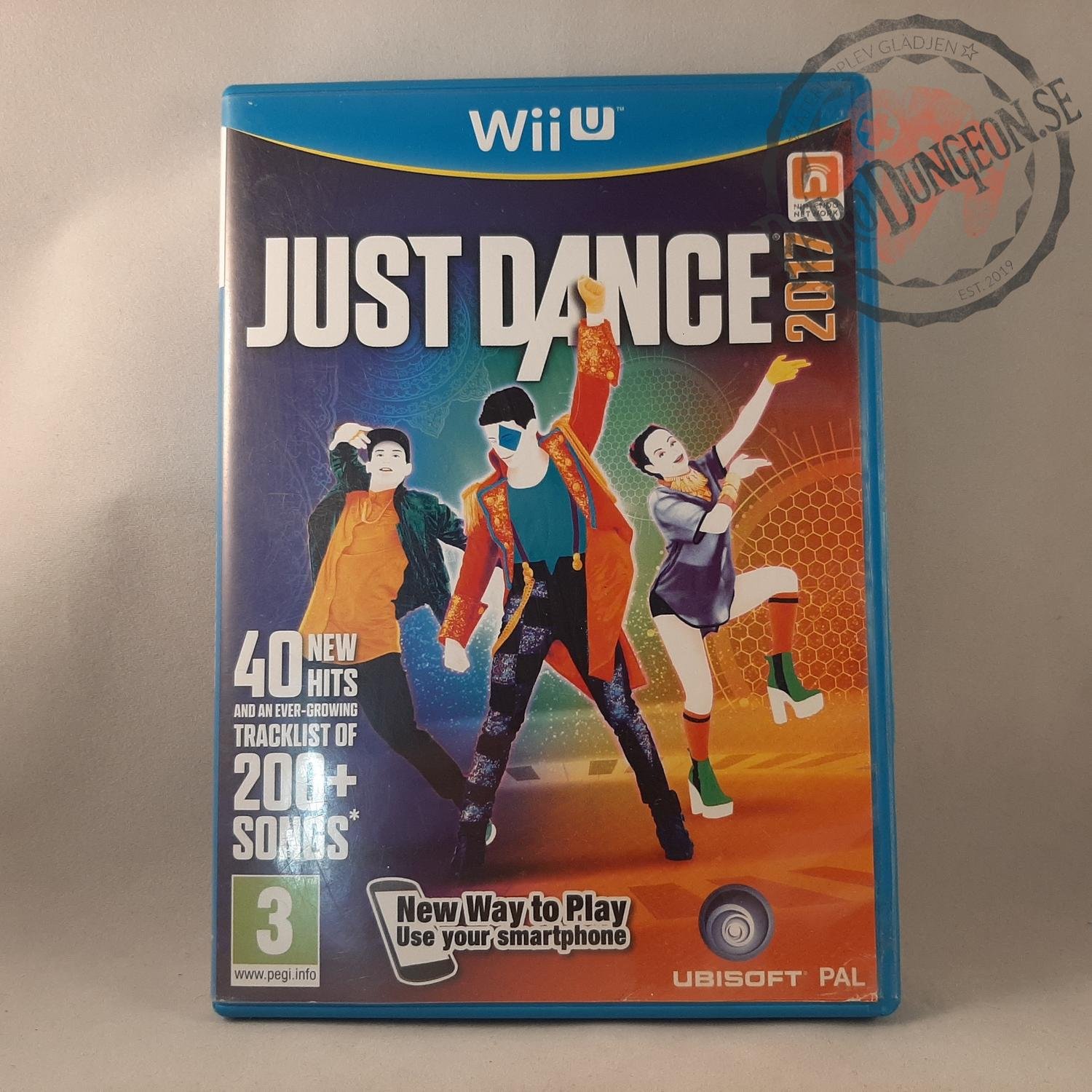 Just Dance 2017 till Nintendo Wii U (410268838) ᐈ RetroDungeon på Tradera