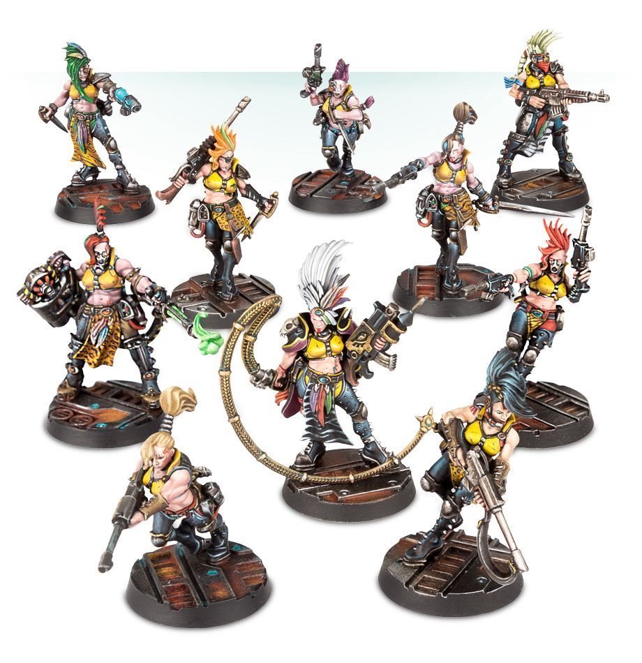 Necromunda Underhive Escher Gang (310585456) ᐈ Köp på