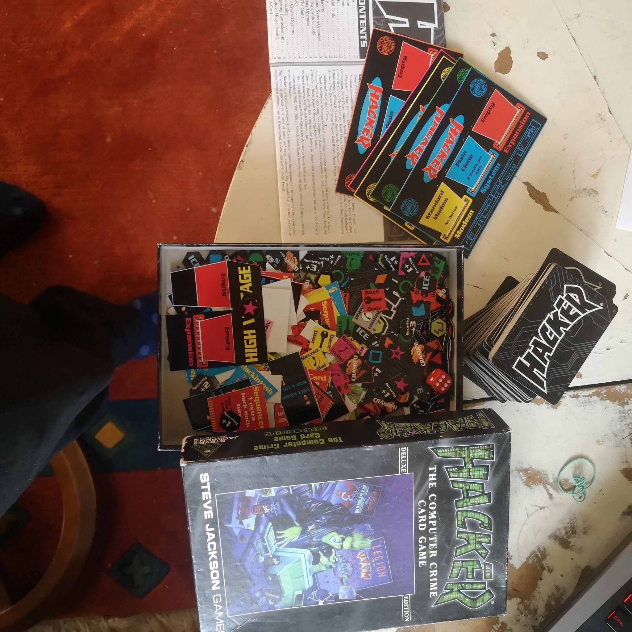 Hacker the computer crime card game deluxe edit.. (420193613) ᐈ Köp på