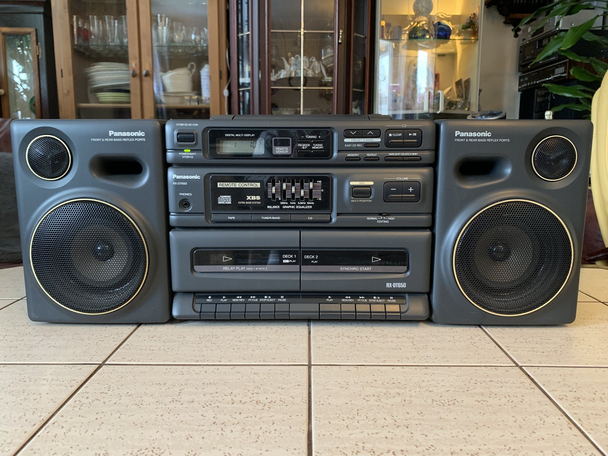 Panasonic Boombox RX-DT650 (339034529) ᐈ Köp på Tradera