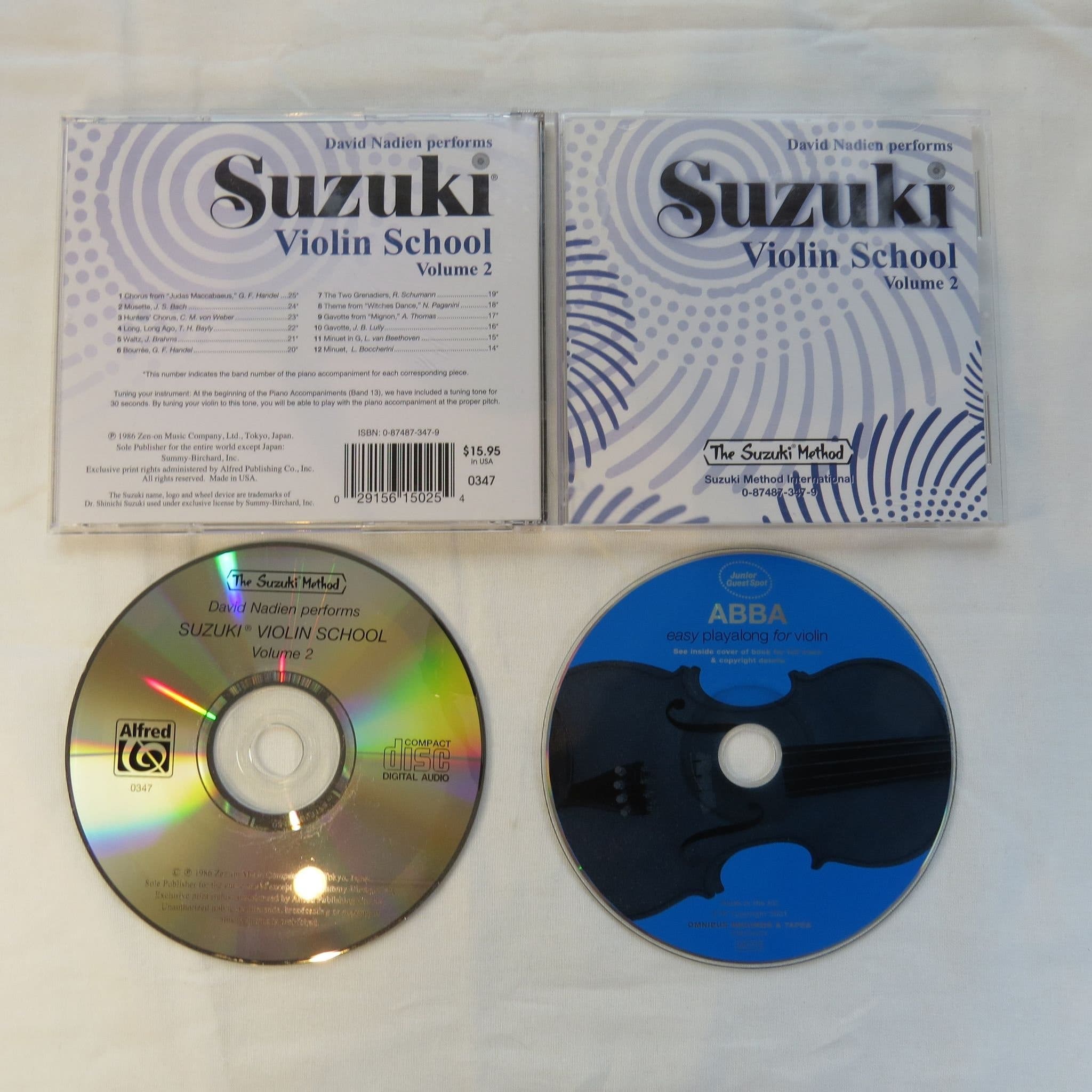 Suzuki Violin School Volym 2 CD (+ ABBA Lätt Sp.. | Köp på Tradera ...