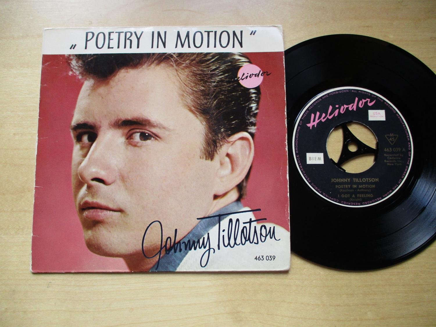 Johnny Tillotson Poetry In Motion Karaoke
