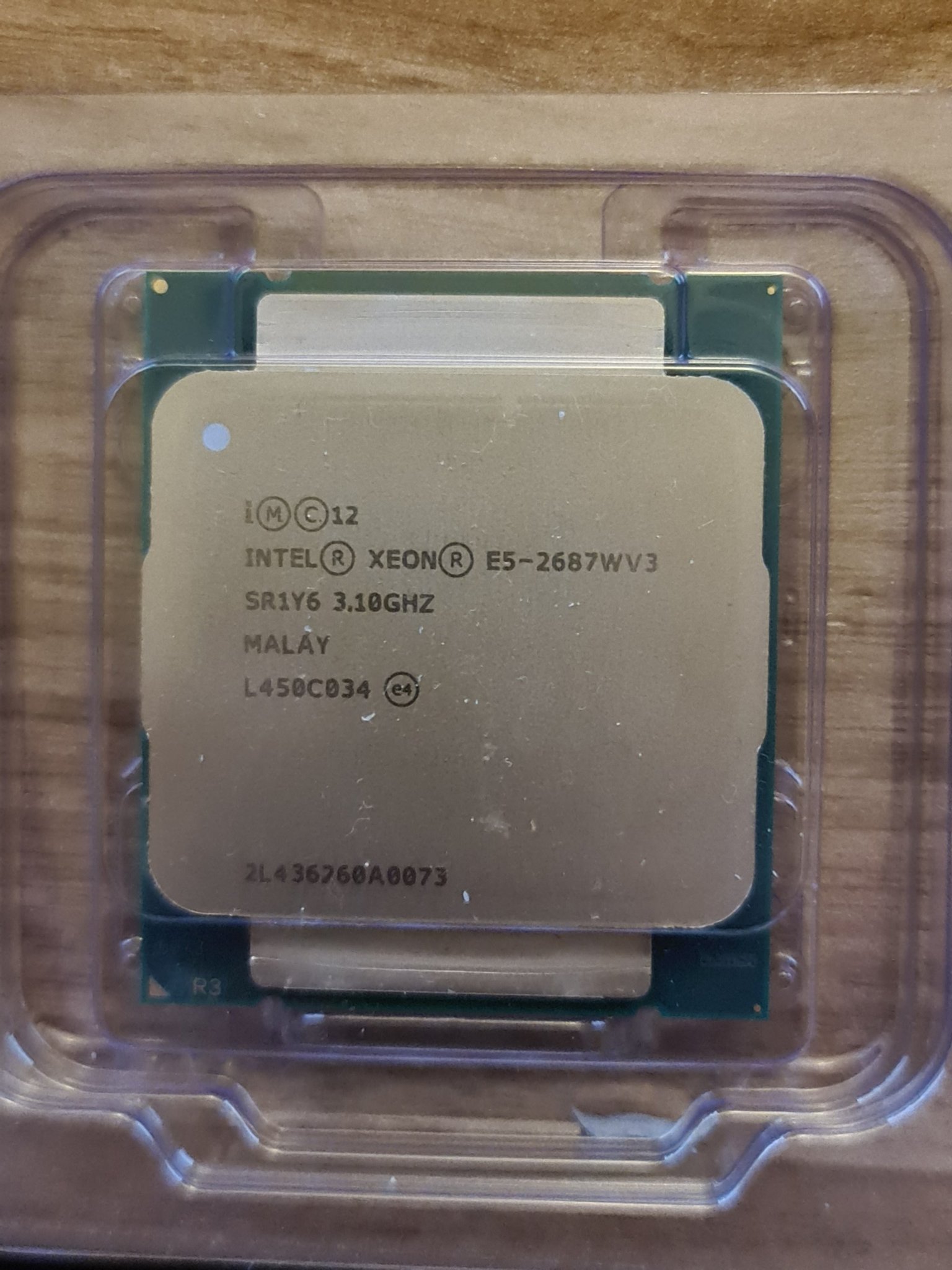 Intel Xeon E5-2687W V3 10 CORE 3.10GHZ 25MB L3 .. | Köp på Tradera ...
