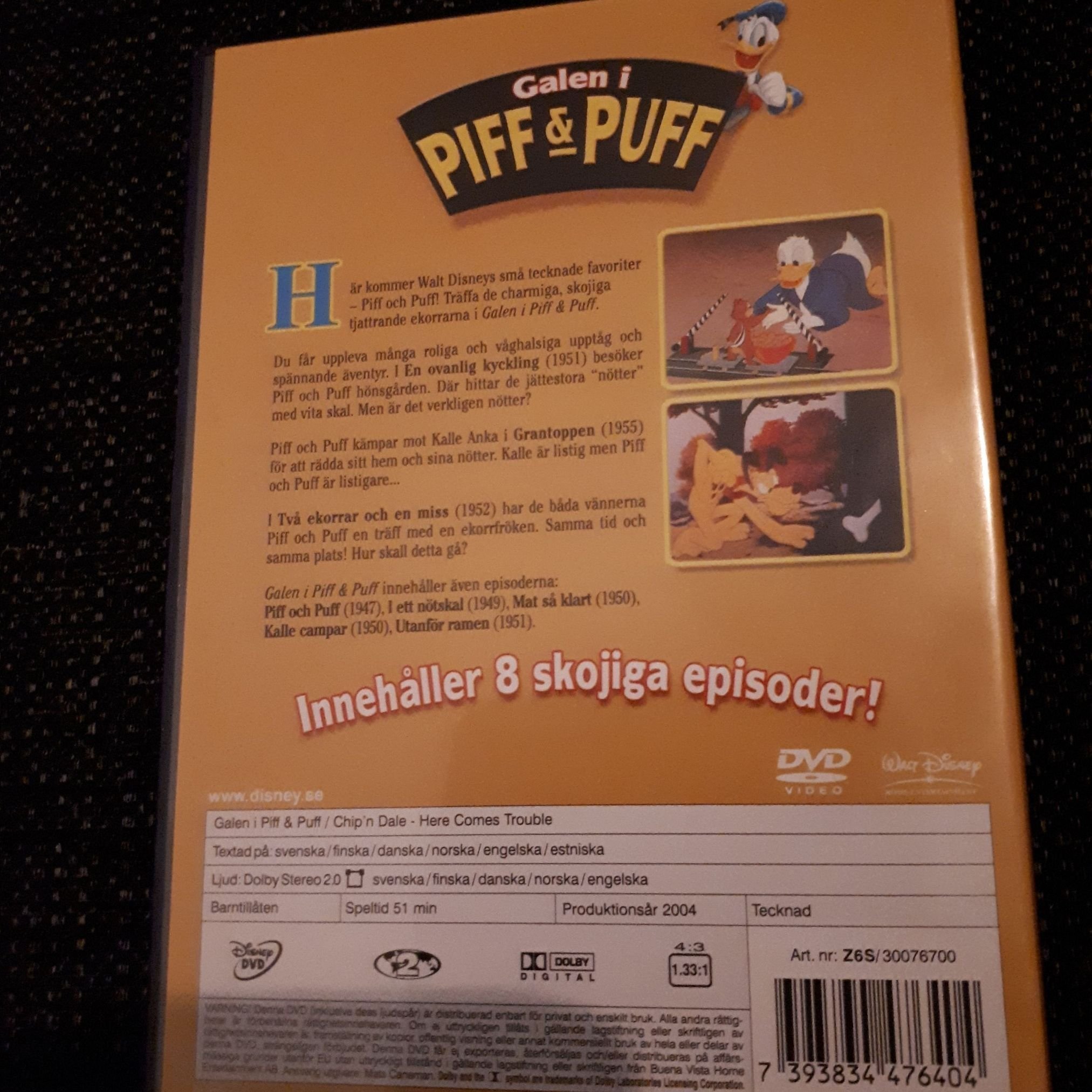 Galen i Piff & Puff och Piff & Puff Trädtrubbel Köp på Tradera