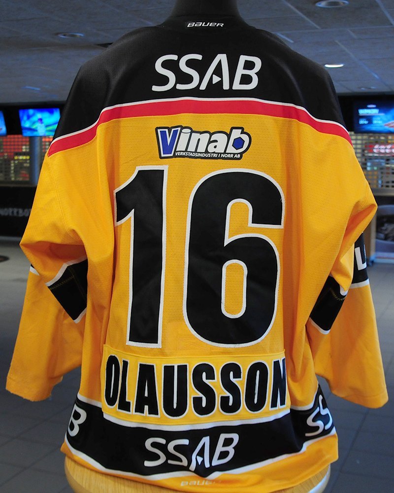 Luleå Hockeys gula matchtröj.. (392970845) ᐈ ...