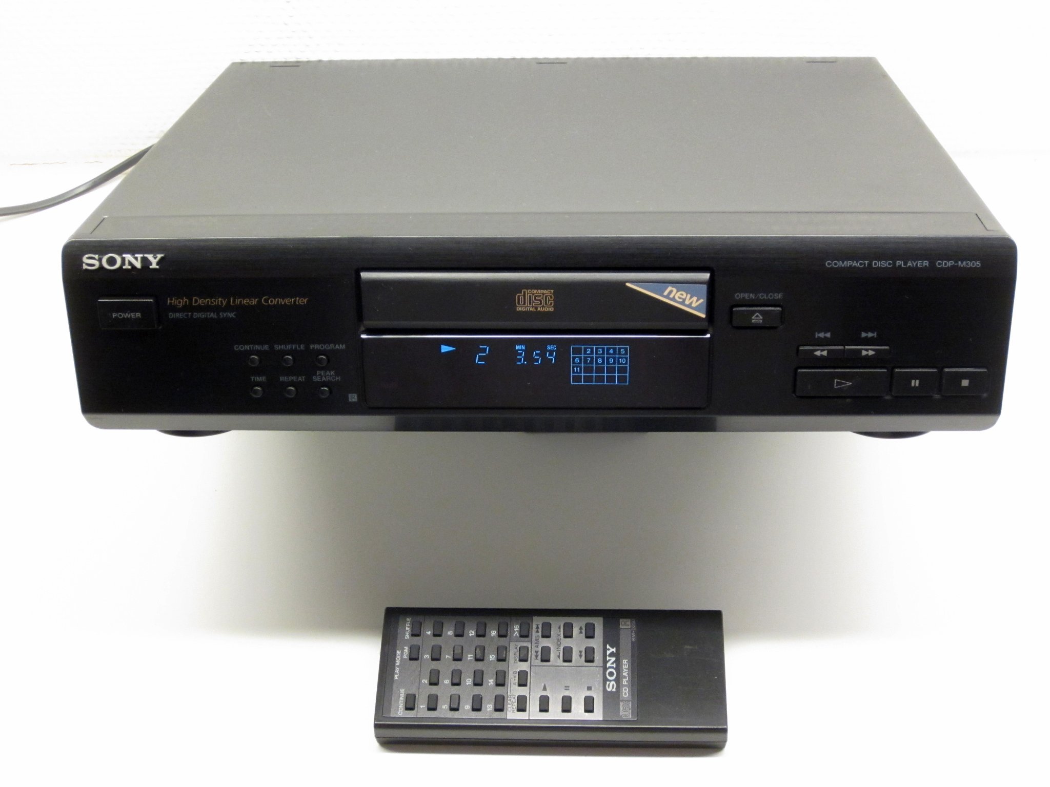 Sony CDPM305 stationär CDspelare inkl fjärrko.. (381944212) ᐈ Köp på