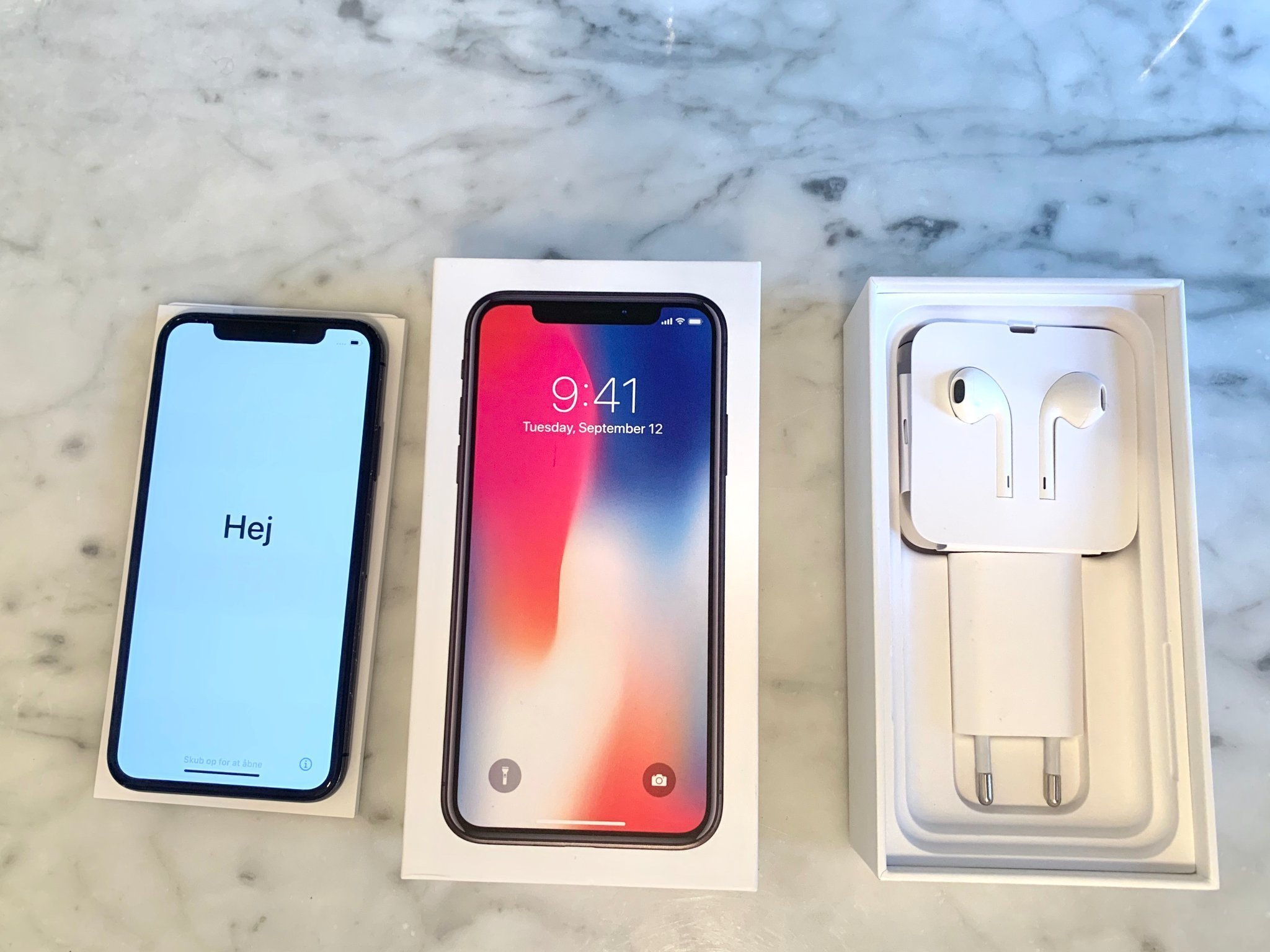 Apple iPhone X 64GB Space Grey i utmärkt kondit ...