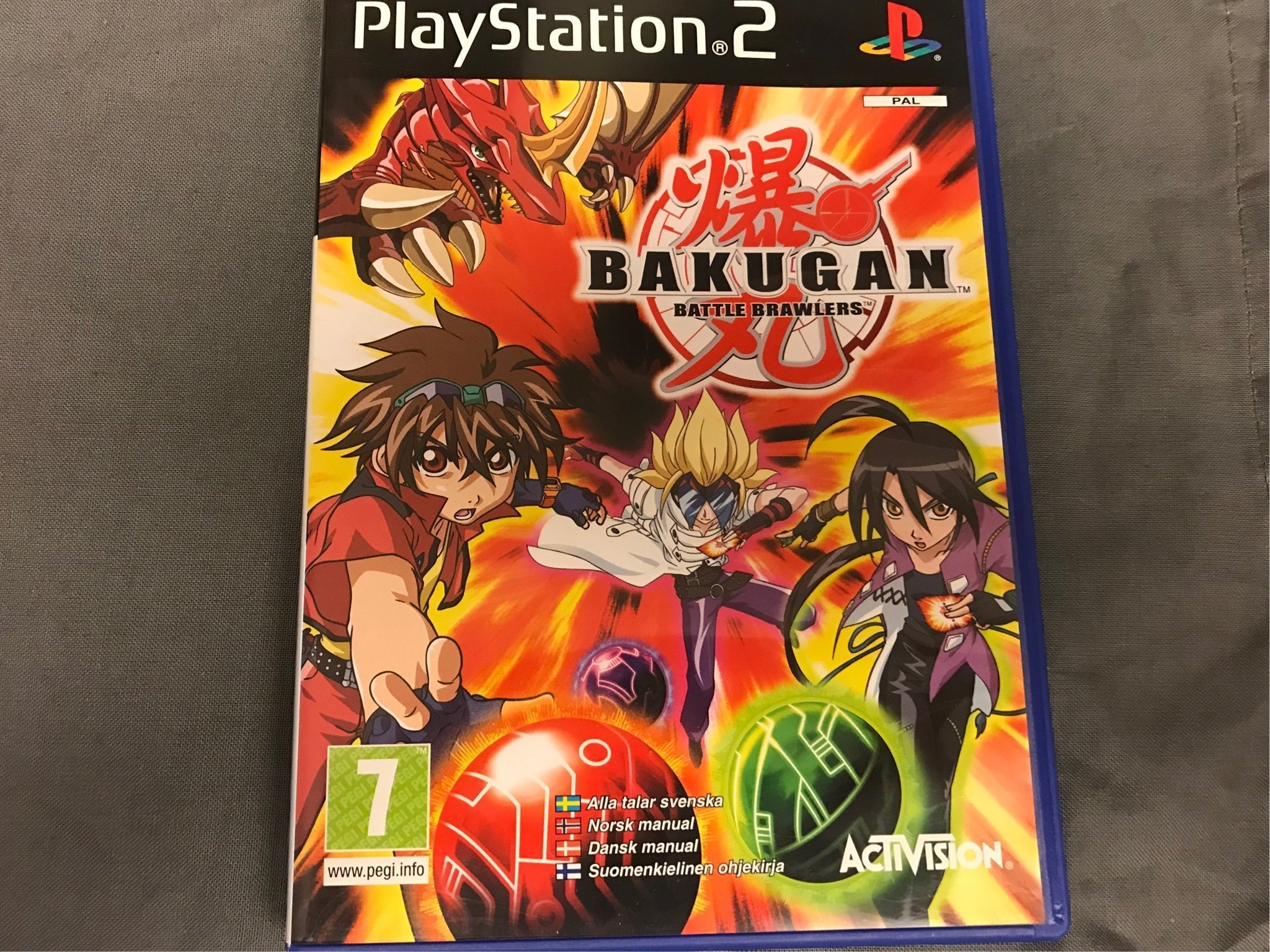 playstation 2 бакуган