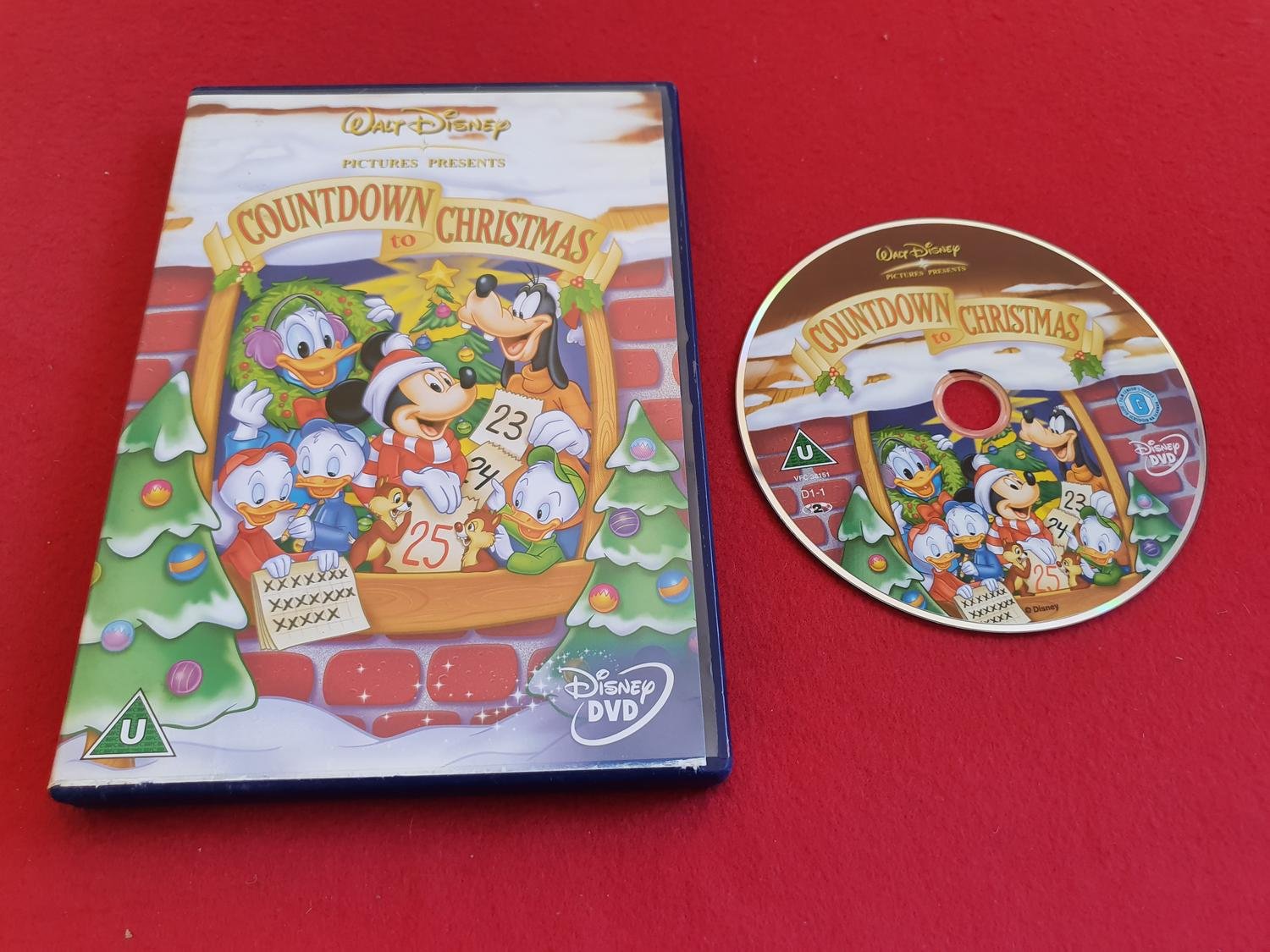 Disney countdown to christmas till dvd 403901904 game world p tradera