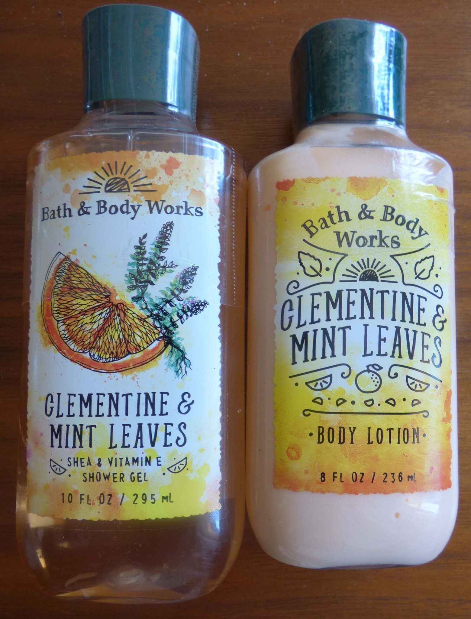 Bath & Body Works set CLEMENTINE & MINT LEAVES .. (411621963) ᐈ Köp på