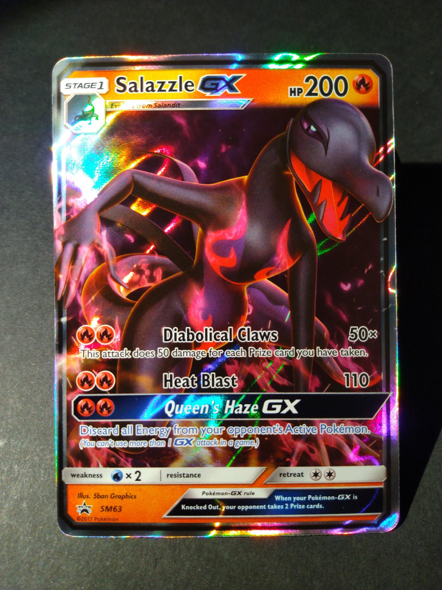Mint+ Salazzle GX SM63 Promo Glittrig Pokem.. (410399731) ᐈ Köp på