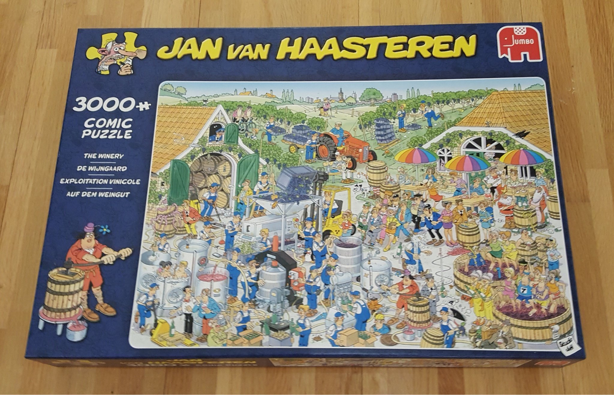 Jan van Haasteren pussel The Winery 3000 bitar (396185967) ᐈ Köp på Tradera