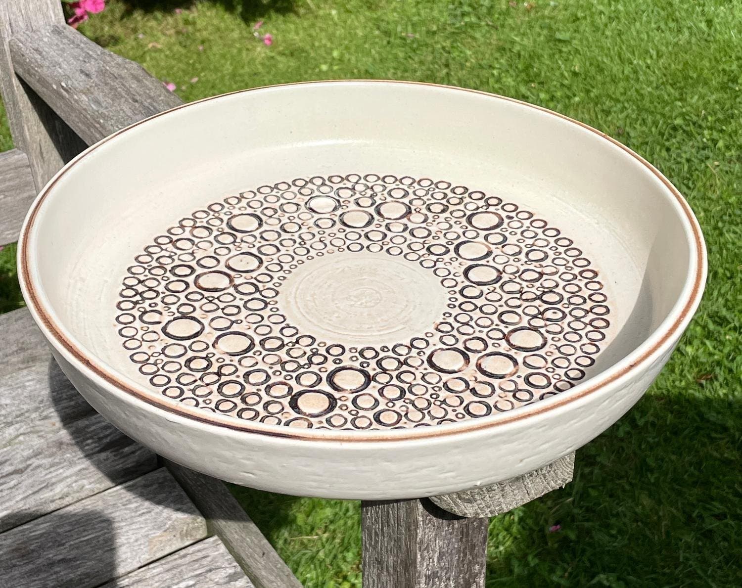 Fruktskål KRETA 30 cm ,1960 tal , Britt-Louise .. | Köp på Tradera ...
