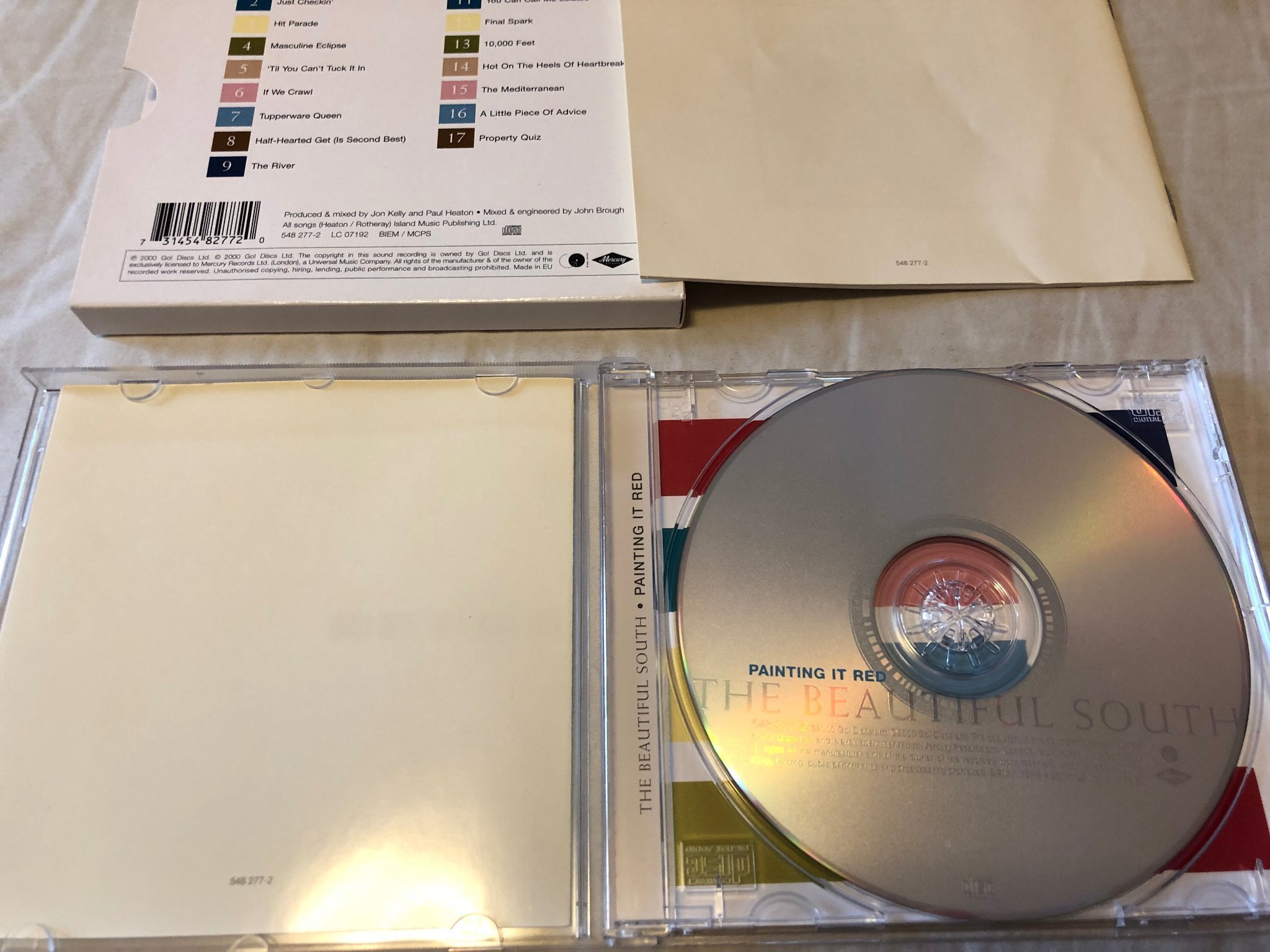 CD Beautiful South Painting it red (407927917) ᐈ Köp på Tradera