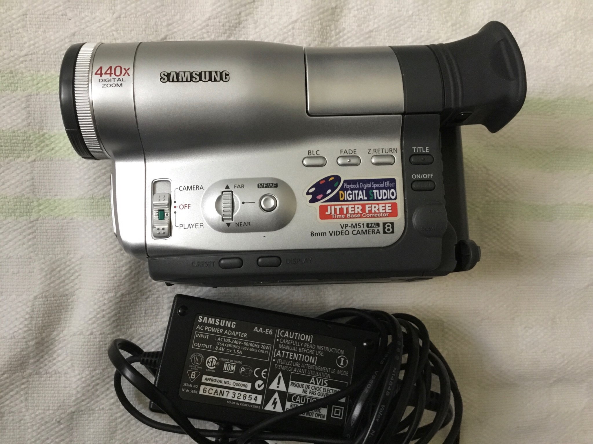 Samsung Hi8 videokamera (422330978) ᐈ Köp på Tradera