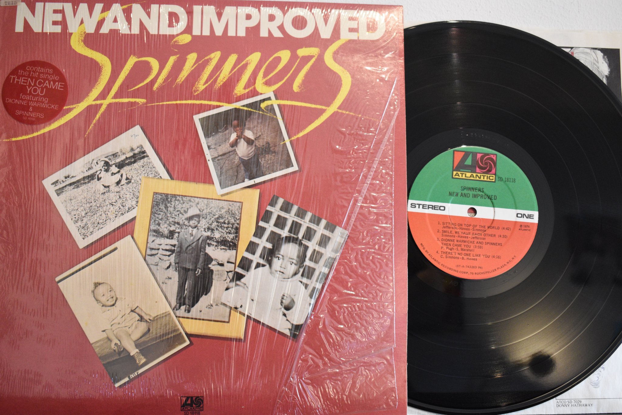 SPINNERS NEW AND IMPROVED US 1974 EX IN SHRINK (419093349) ᐈ Köp på