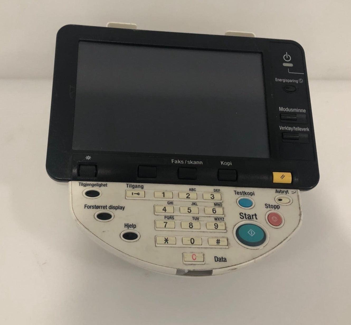 KONICA MINOLTA BIZHUB C452 CONTROL PANEL ASSEMBLY Köp på Tradera