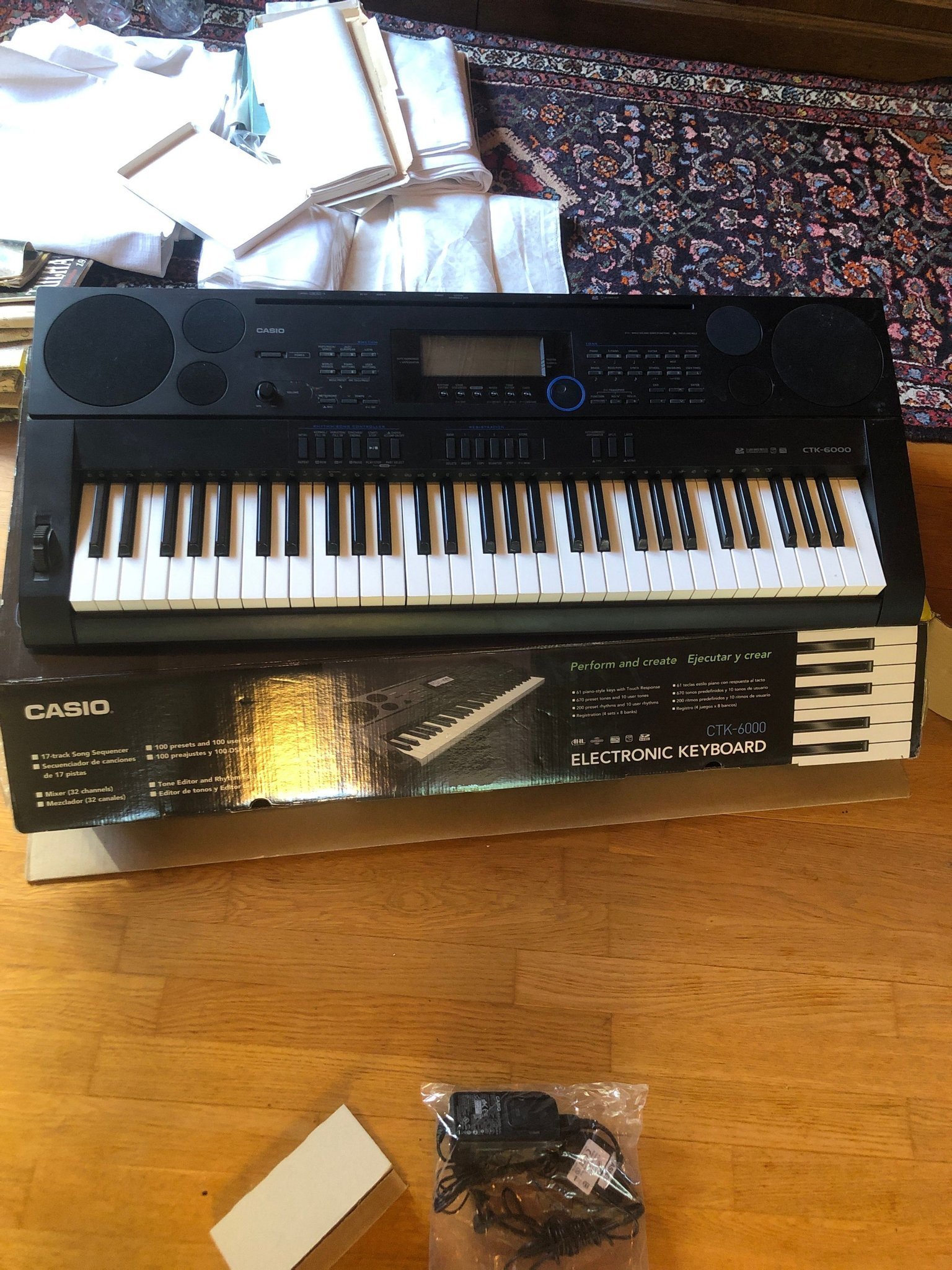 Casio ctk 6000 workstation i fint skick kort au.. Köp på Tradera