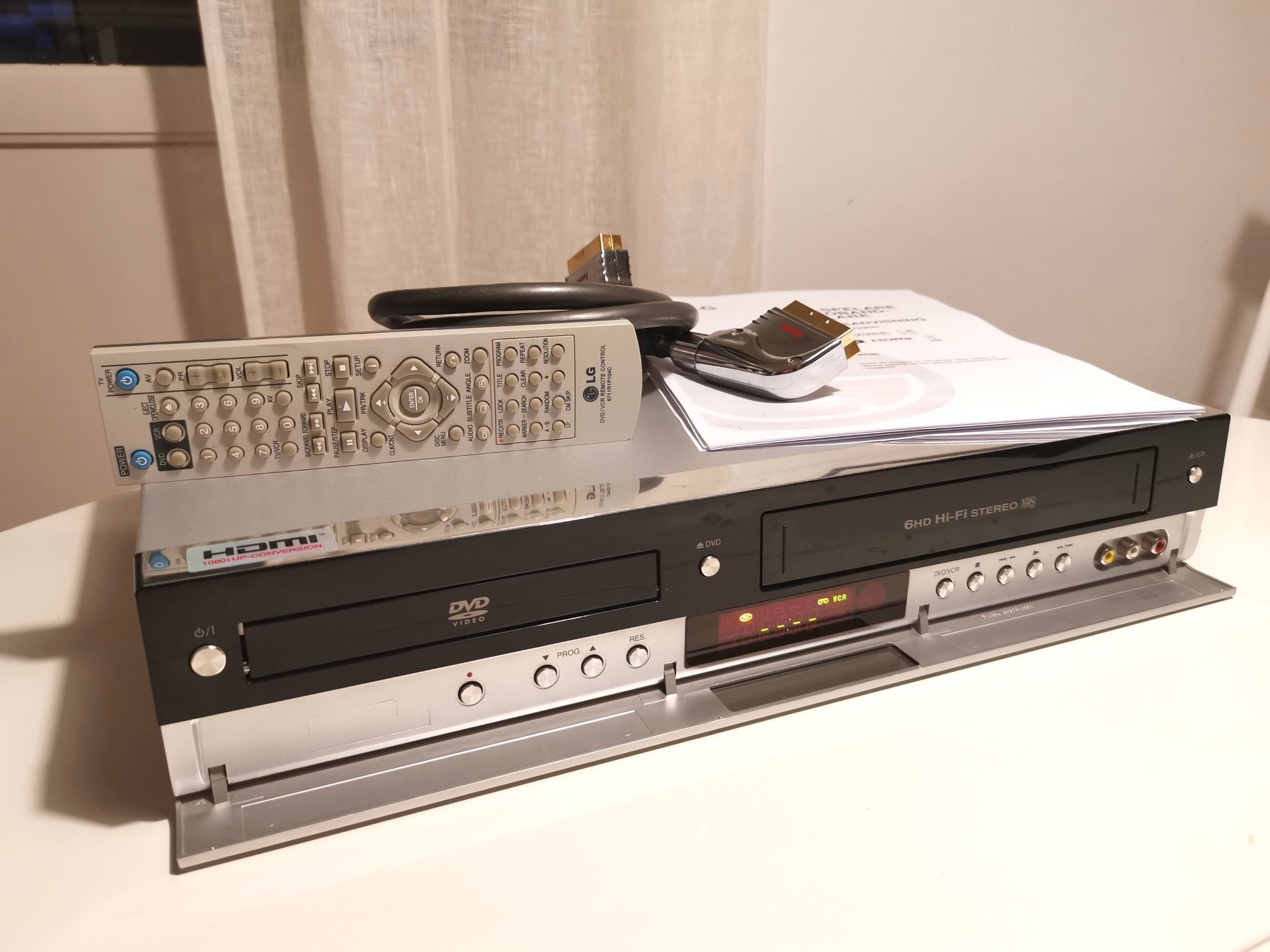 DVD / VCR / VHS kombi spelare LG V290H, Hdmi, L.. Köp på Tradera