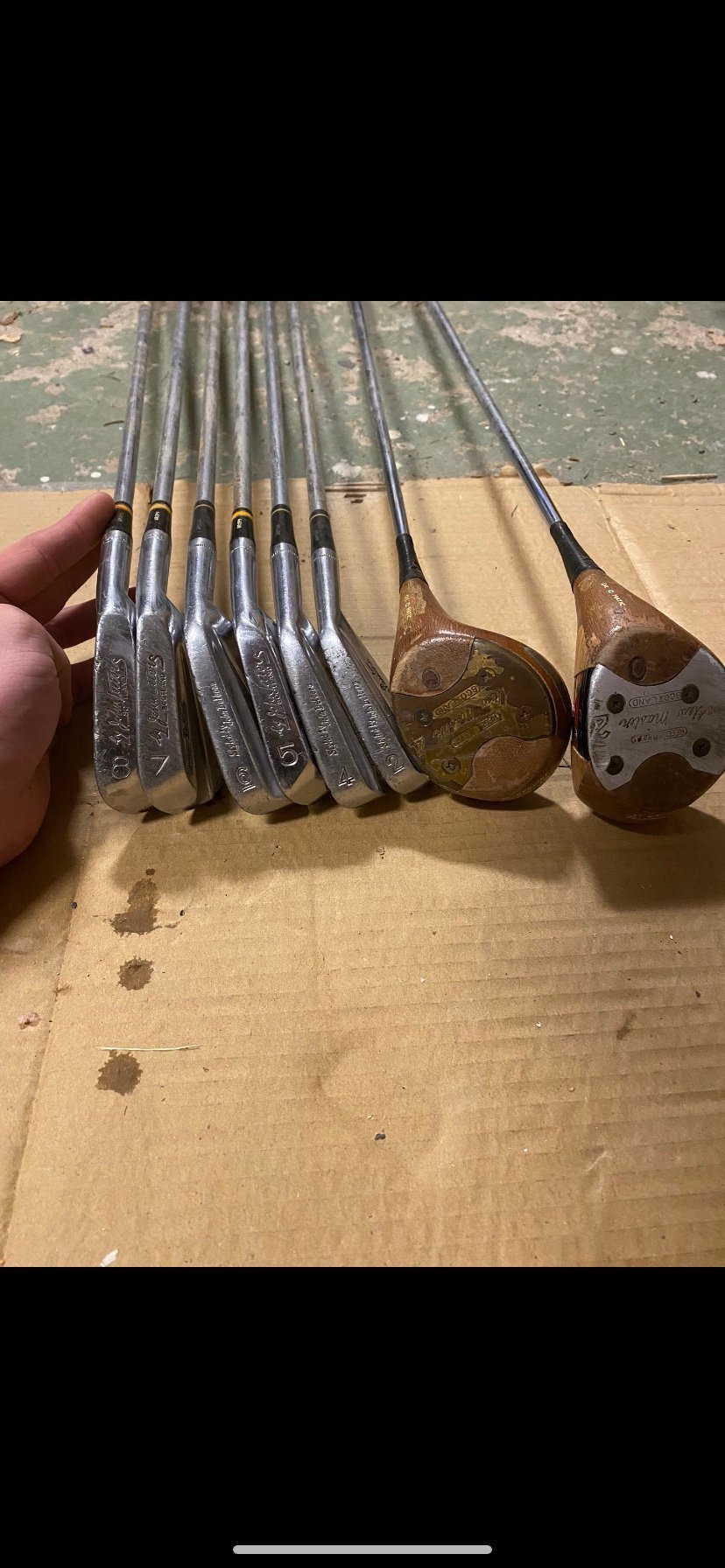 Se produkter som liknar Vintage John letters golf set.. på Tradera