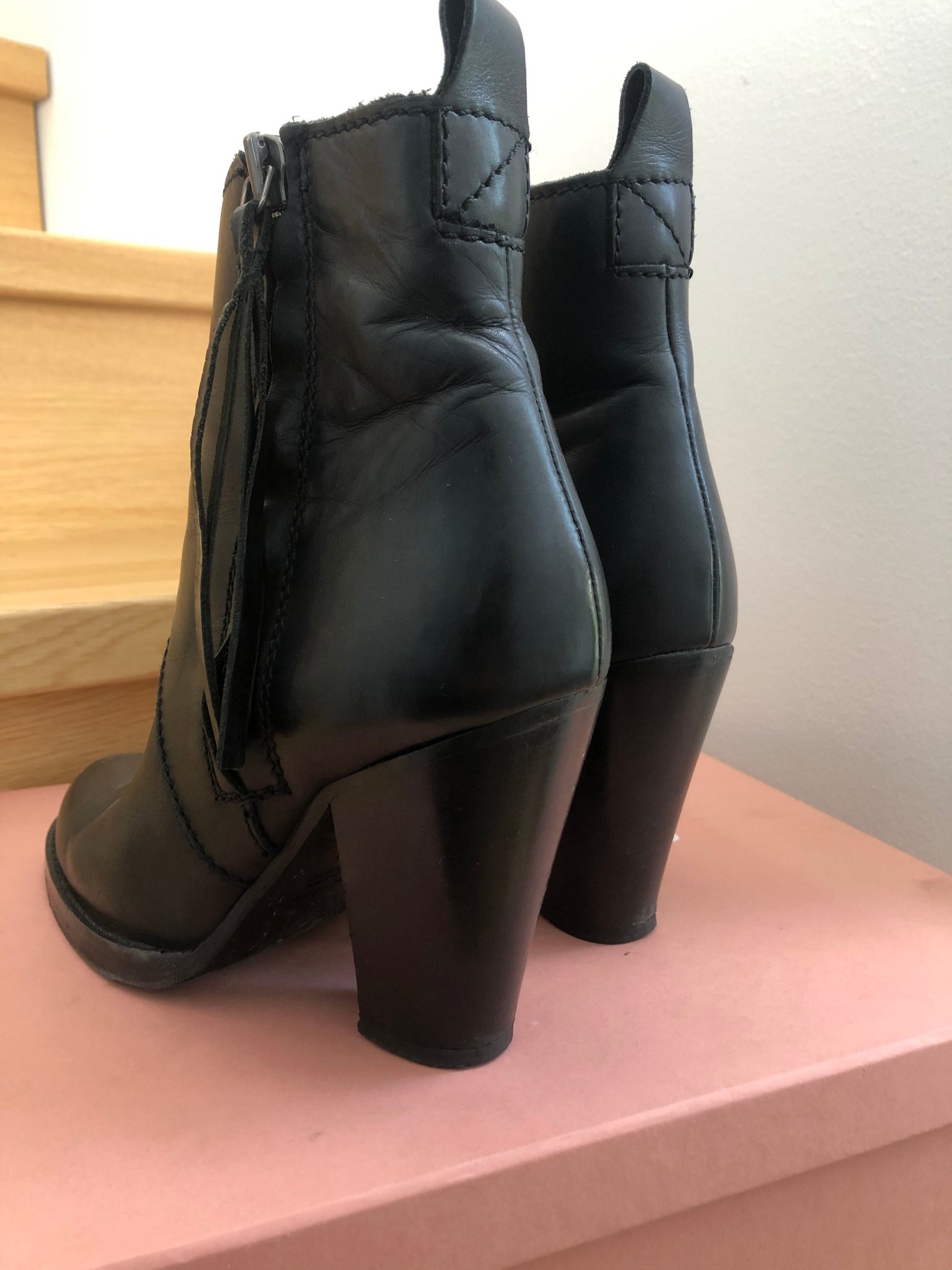 acne studios flat boots