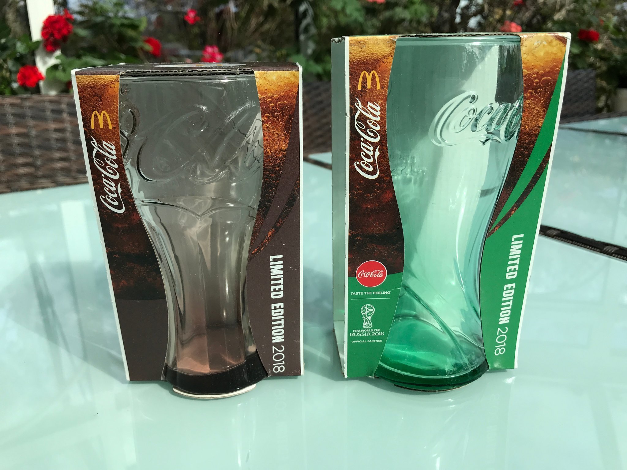 Coca cola glas McDonalds Fifa world cup (401520620) ᐈ Köp på Tradera