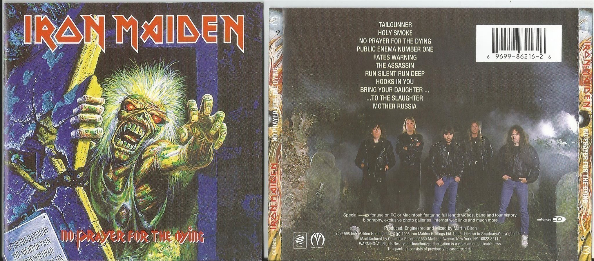 IRON MAIDEN No Prayer For The Dying (CD 1998) (403236663) ᐈ Köp på Tradera IRON MAIDEN No Prayer For The Dying (CD 1998) (403236663) ᐈ Köp på Tradera