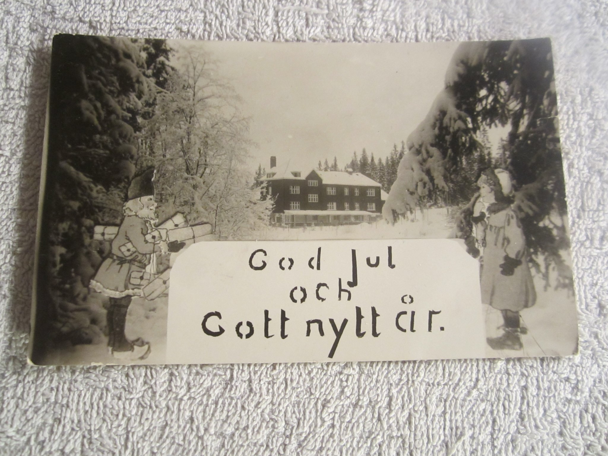 Äldre Vykort Julkort God Jul och Gott nytt år. (428239630) ᐈ Köp på Tradera