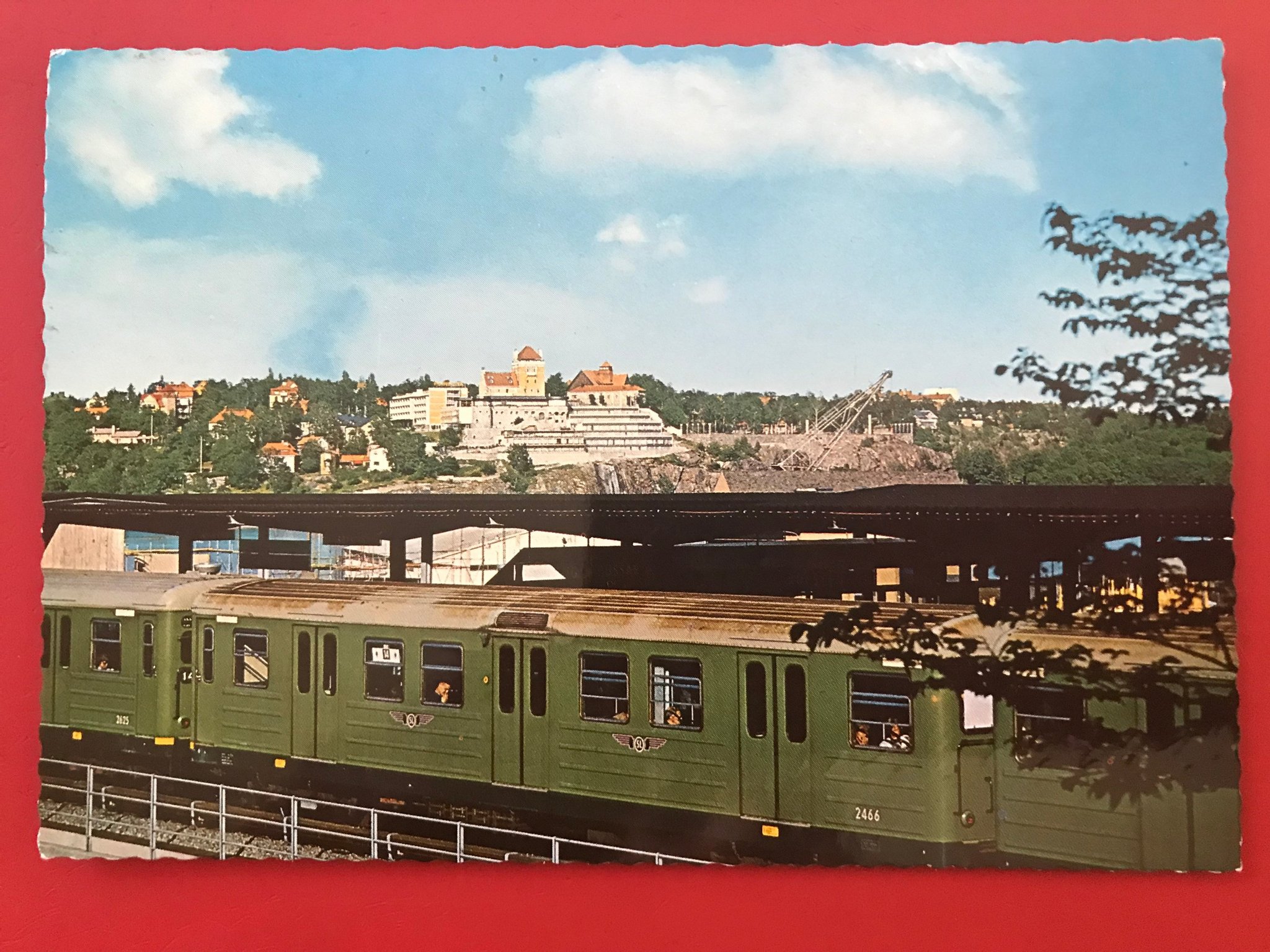 ROPSTEN TUNNELBANA STATION MED FORESTA LIDINGÖ .. Köp på Tradera