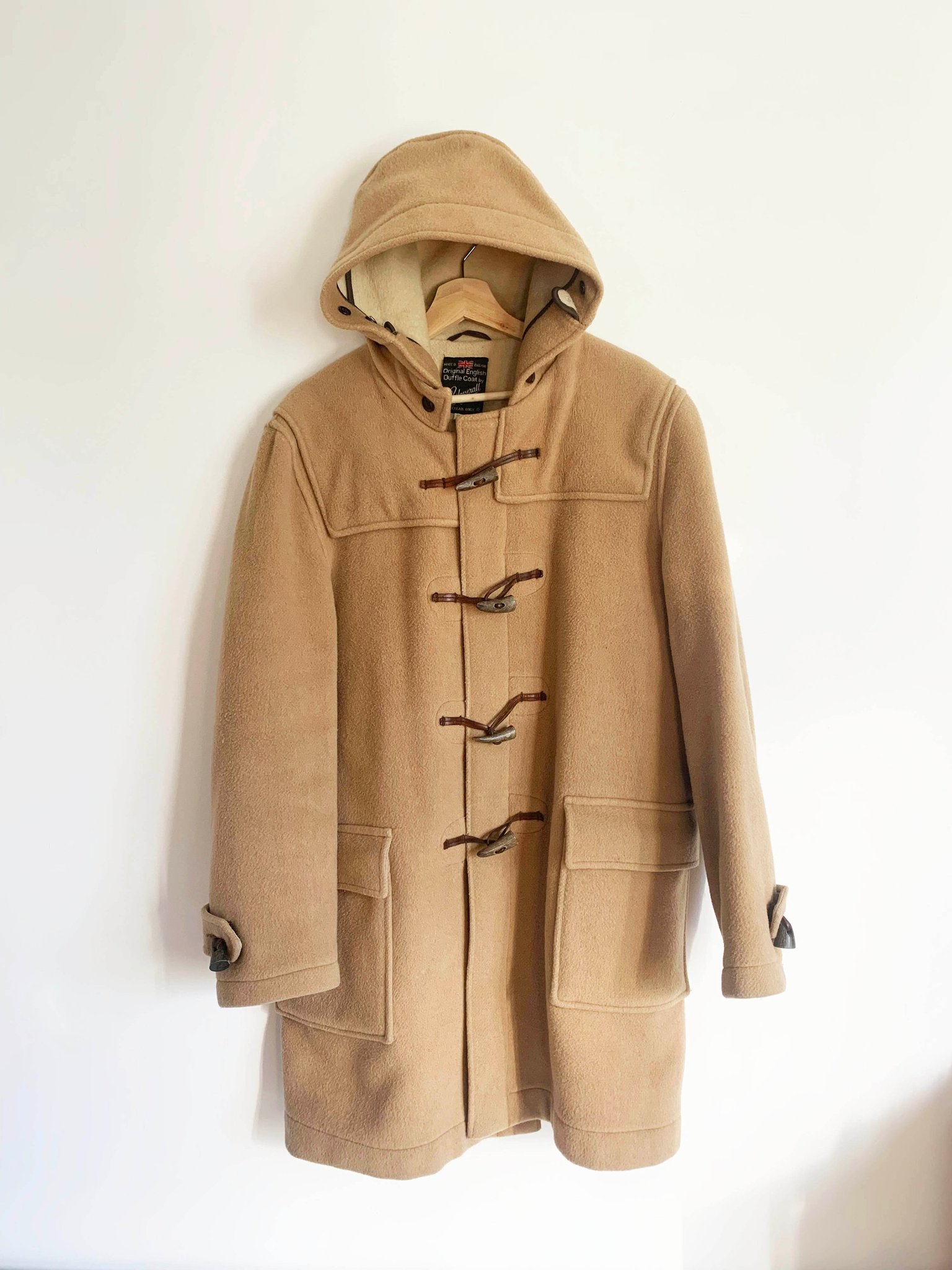 Vintage Gloverall Duffel Jacka (ML), Vinterjacka, Ull, Oversize, Rock