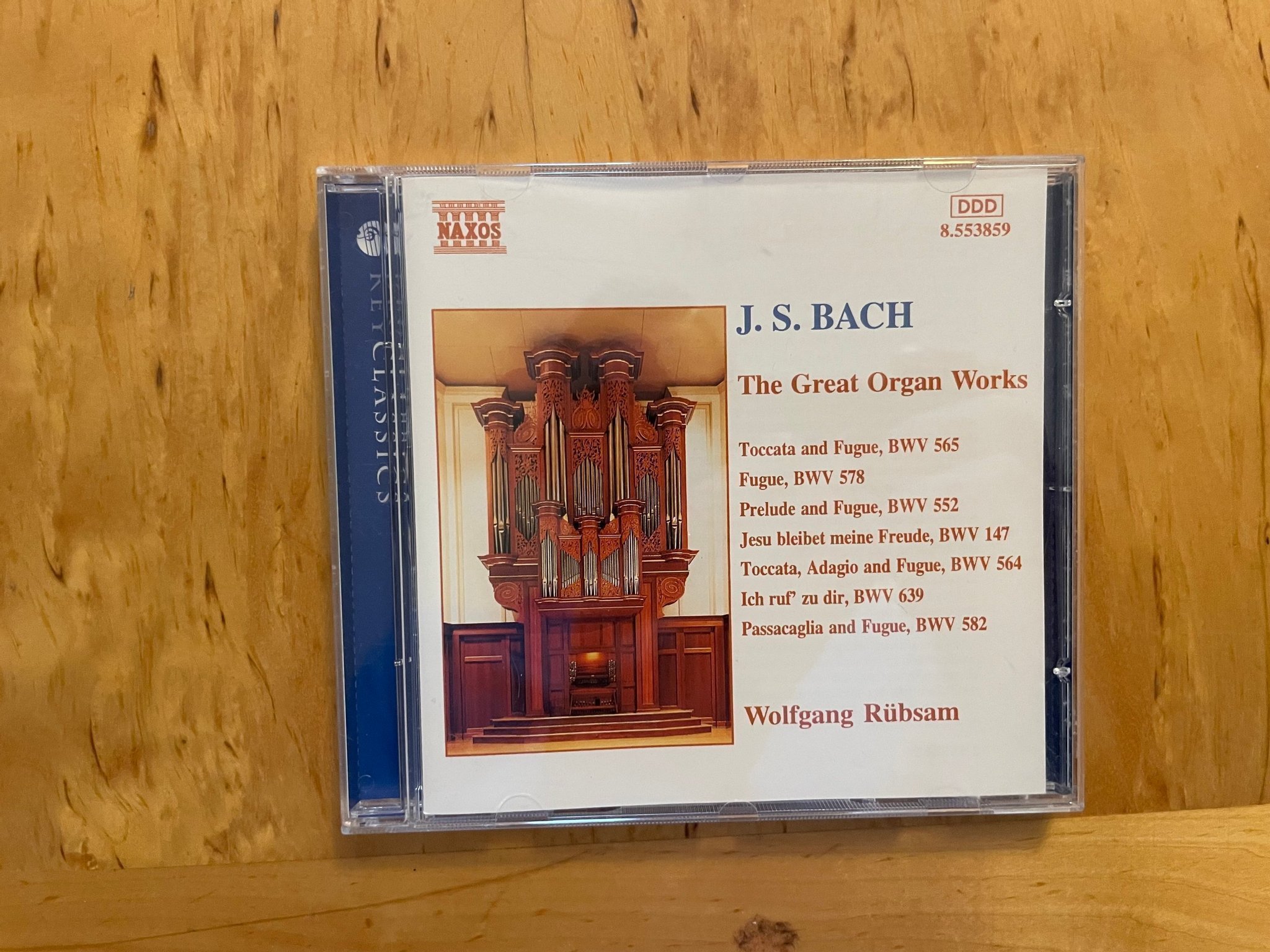 J.S. Bach - The Great Organ Works - Wolfgang Rübsam