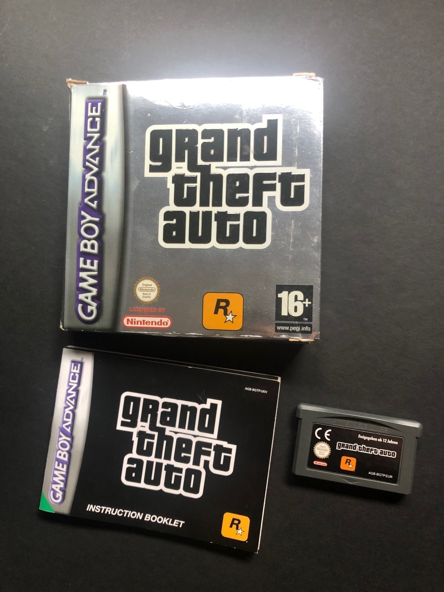 Grand Theft Auto - Gameboy Advance GBA (Komplet.. | Köp på Tradera ...