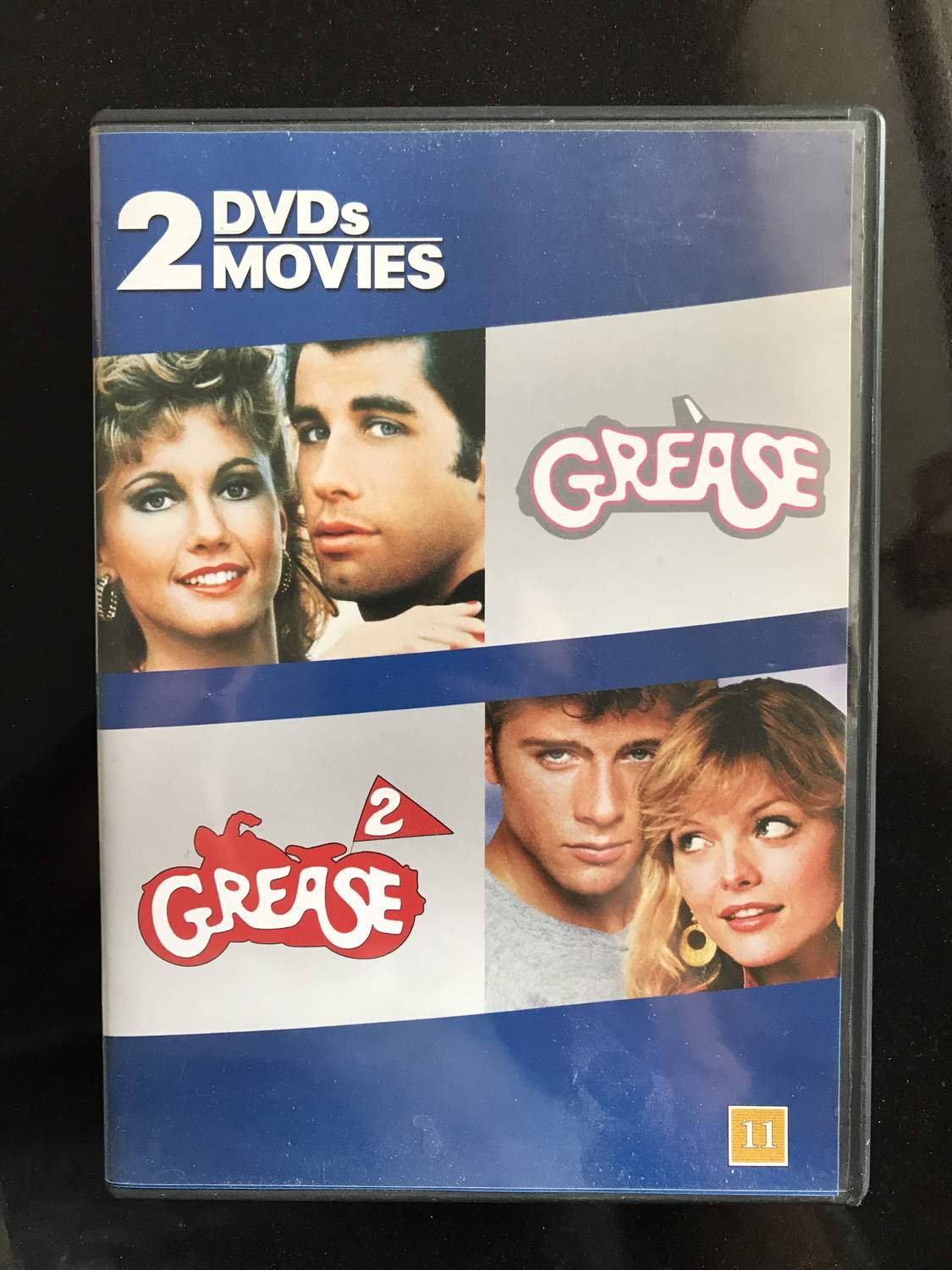 Grease 1 och 2 DVD (404323435) ᐈ Köp på Tradera