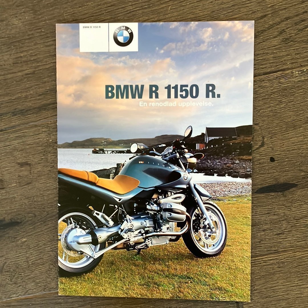 BMW R 1150 R broschyr 2001 | Köp på Tradera (726216365)