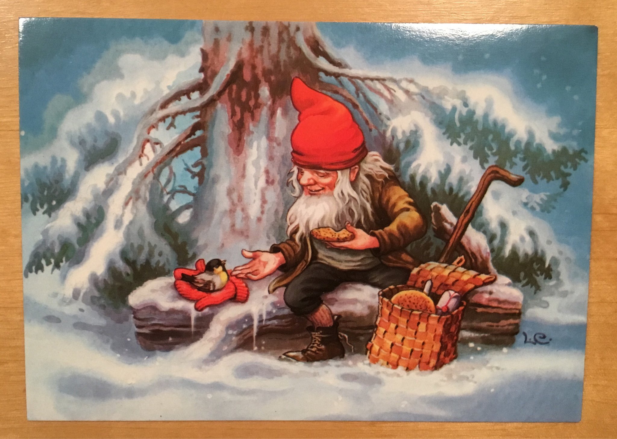 Julkort Lars Carlsson LC (372577400) ᐈ Köp på Tradera