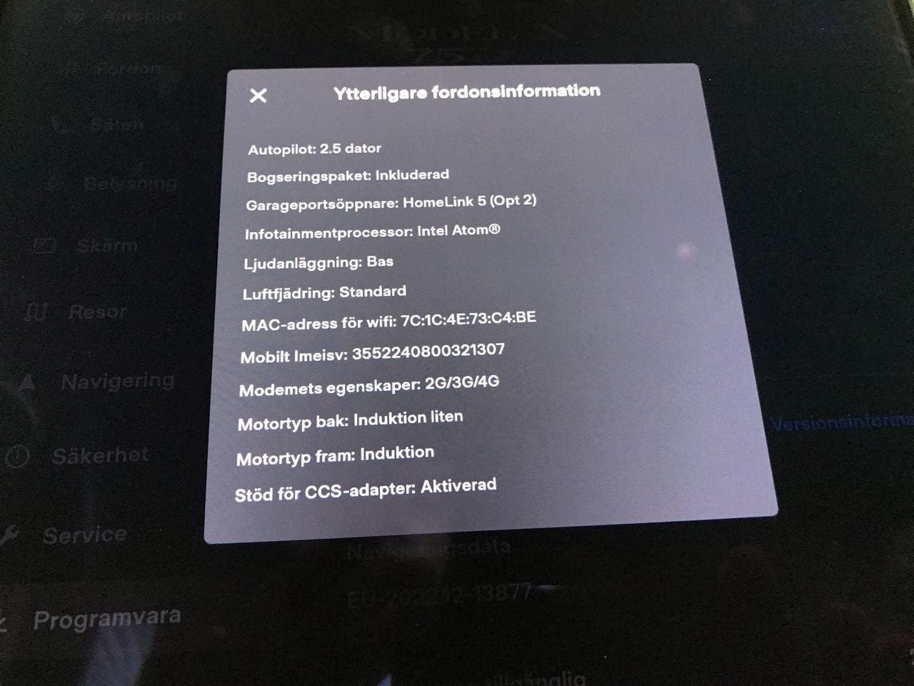 Tesla Model X 75D, 525ps, 2018