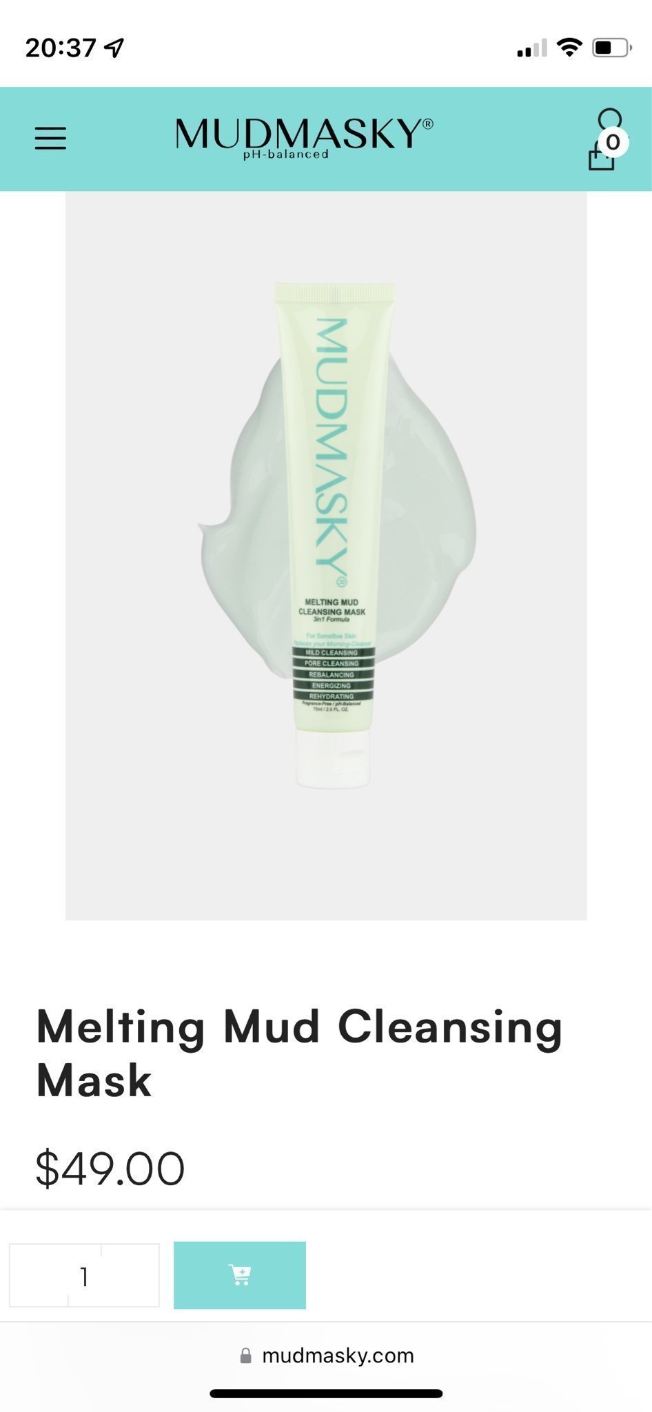 Nytt! Mudmasky melting mud cleansing mask 3in1 .. Köp på Tradera