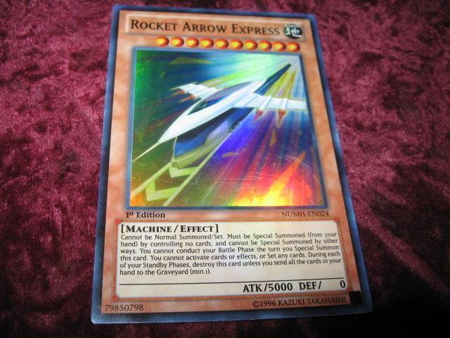 YU-GI-OH ROCKET ARROW EXPRESS FOILAT NUMH-EN024 (250845114 ...