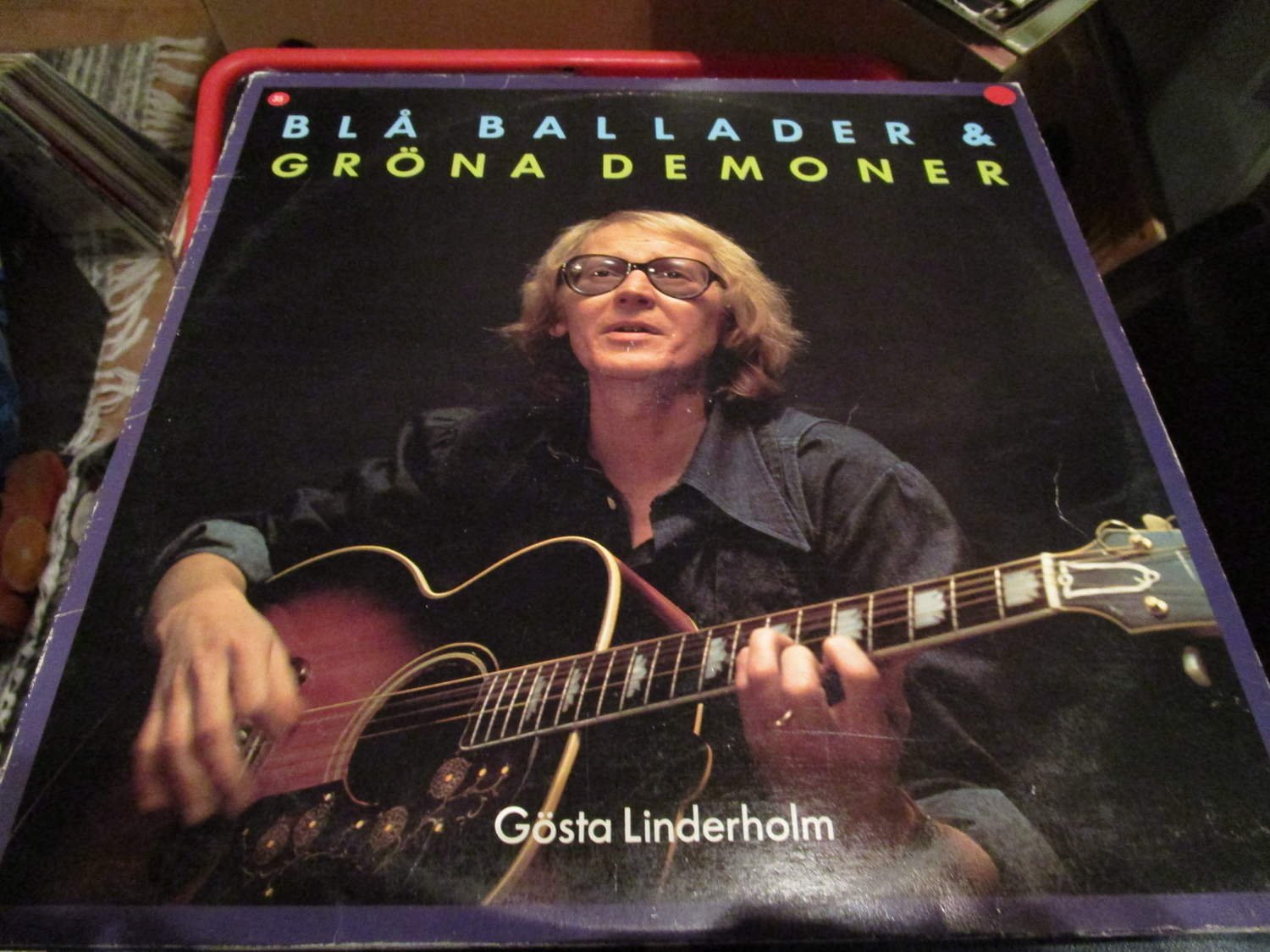 GÖSTA LINDERHOLM - BLÅ BALLADER & GRÖNA DEMONER.. (368539520) ᐈ Köp på Tradera