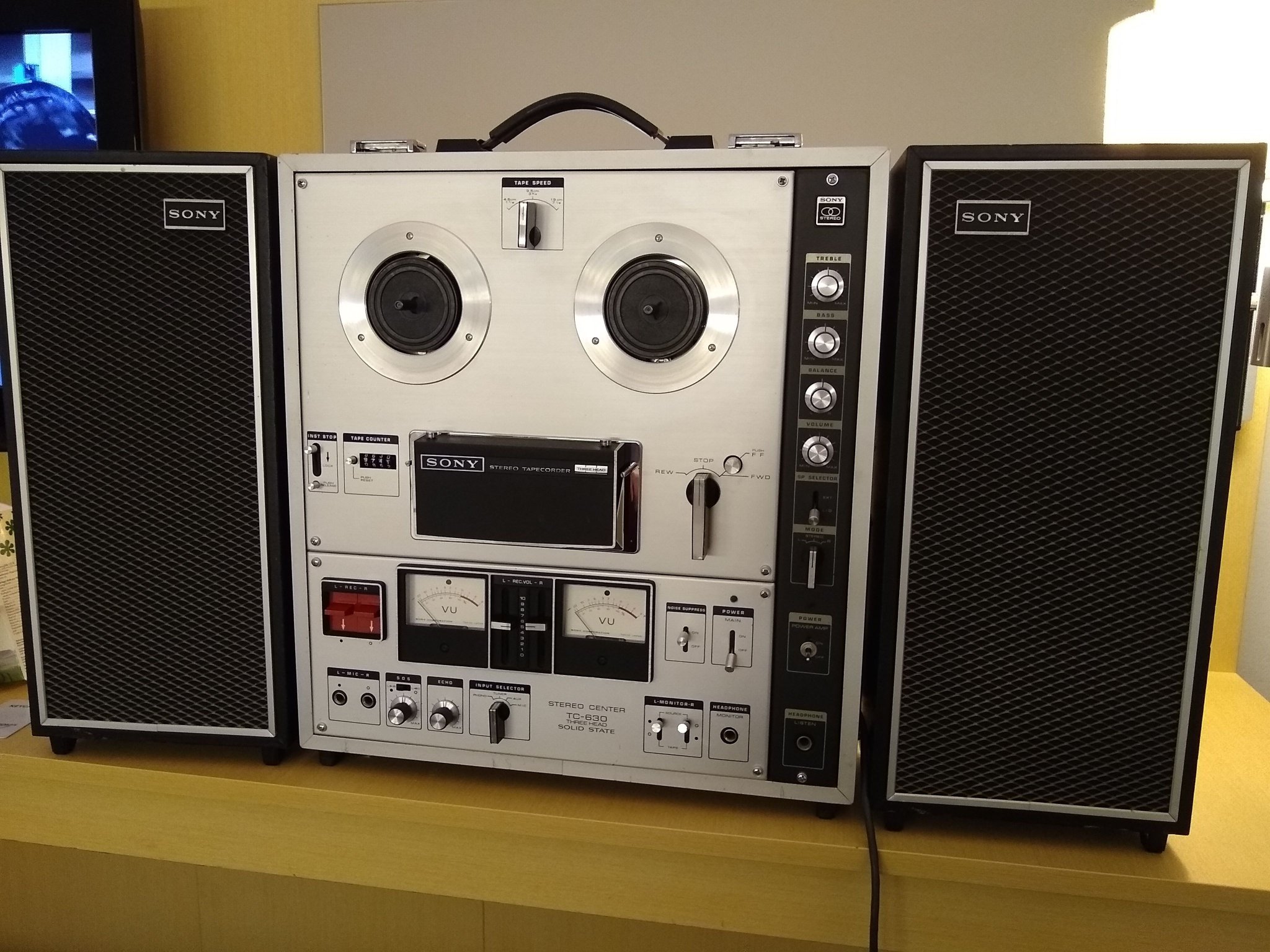 Sony 3 Head Stereo Reel to Reel Tape Recorder. .. (437526806) ᐈ Köp på