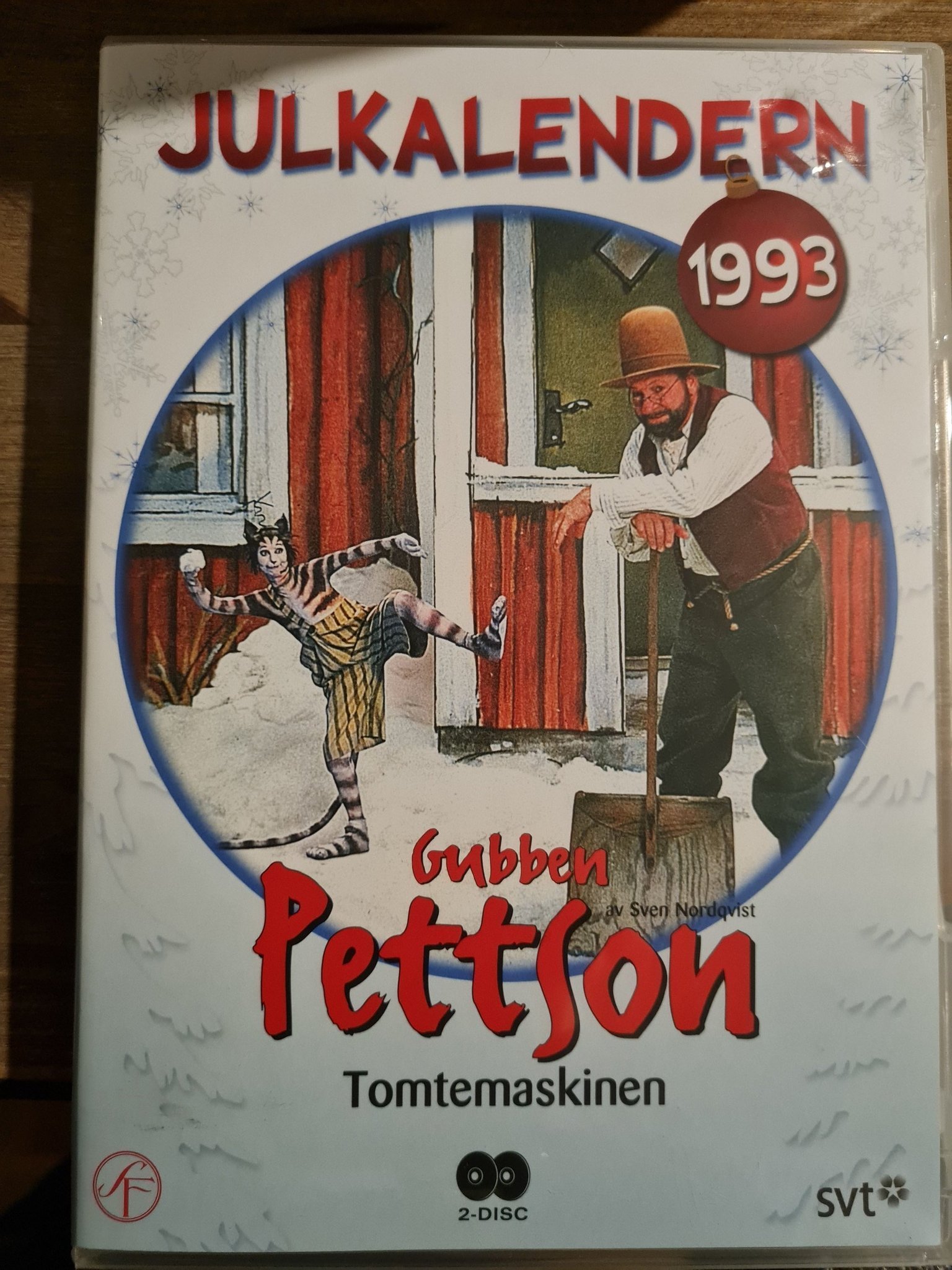 JULKALENDER 1993 Gubben Pettson Tomtemaskinen. .. Köp på Tradera