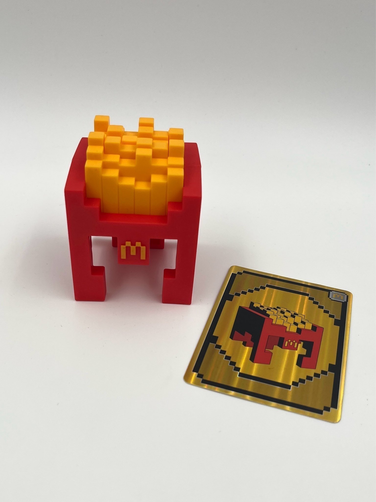 McDonald’s Minecraft Fry He.. | Köp från TigerTreasures på Tradera ...