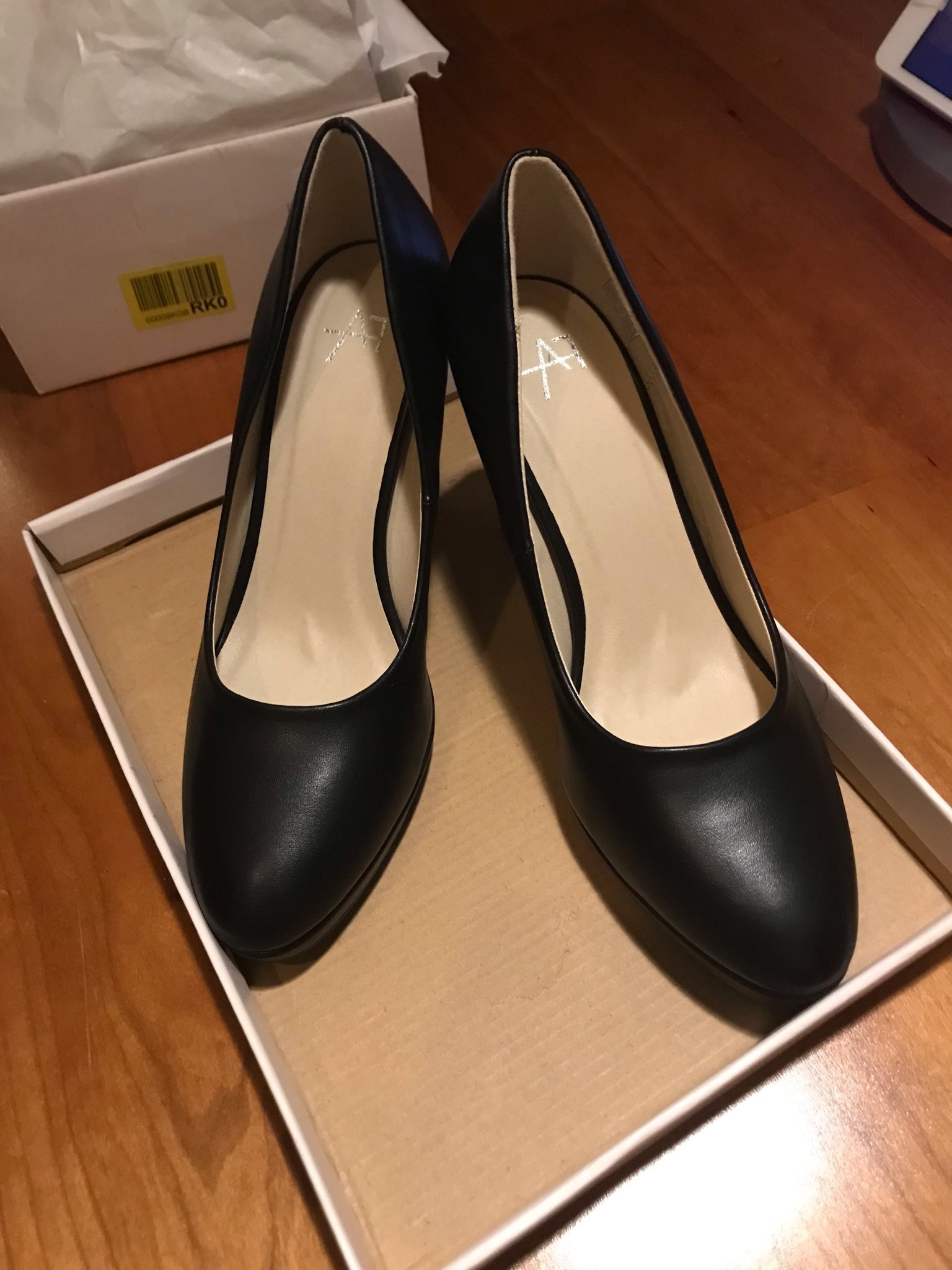 Anna Field black pumps, size 38 (350027681) ᐈ Köp på Tradera
