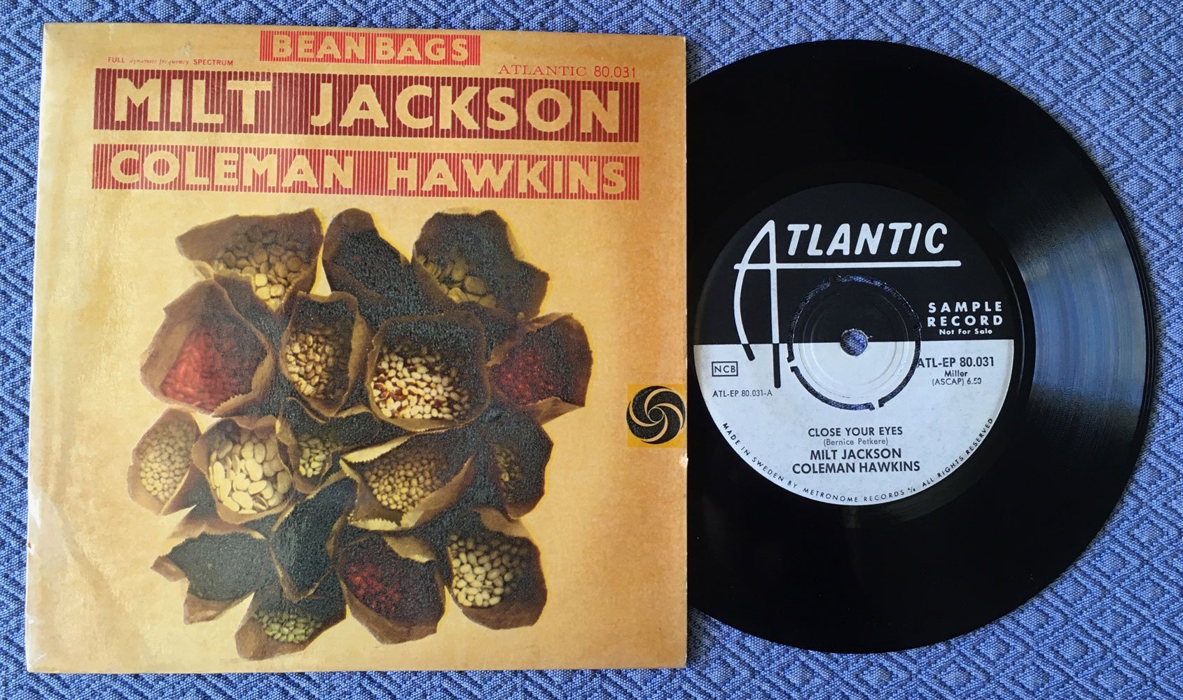 MILT JACKSON & COLEMAN HAWKINS "Bean Bags" Atla.. (405814865) ᐈ Köp på