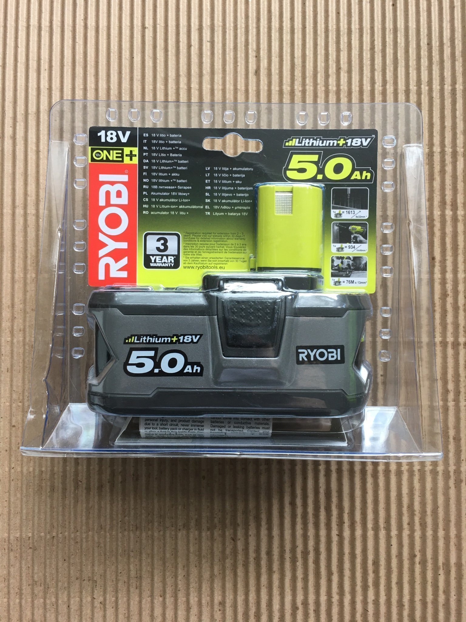 Аккумулятор ryobi 5 ah