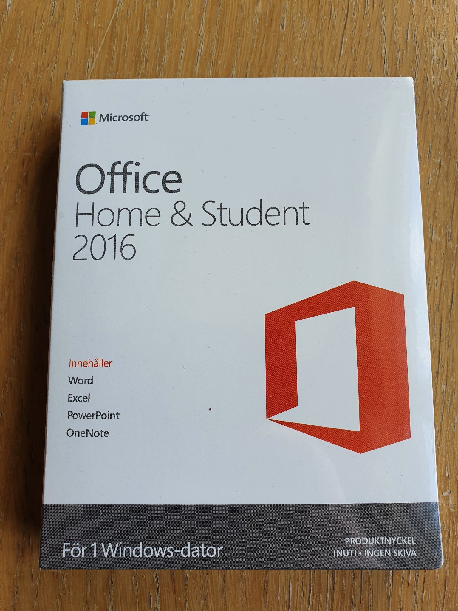 Microsoft office 2016 home and student perpetual tideslim