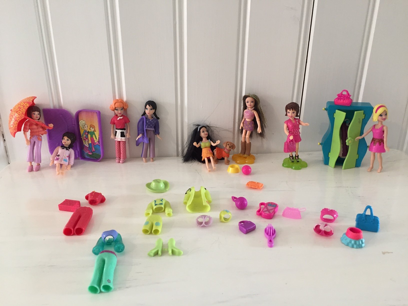 Polly Pocket dockor med tillbehör (362272262) ᐈ Köp på Tradera