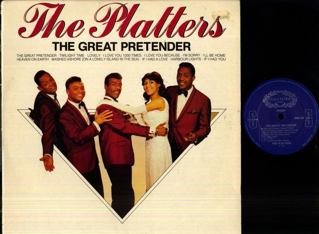 THE PLATTERS THE GREAT PRETENDER (405801087) ᐈ Lejonkungen61 på Tradera