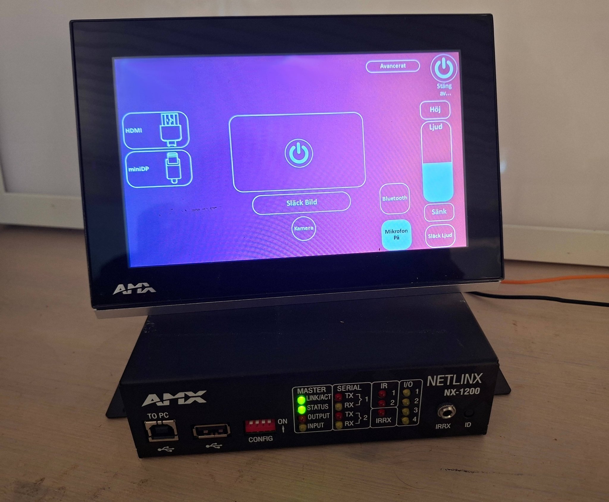 Se produkter som liknar AMX NX-1200 Processor och MST.. på Tradera ...