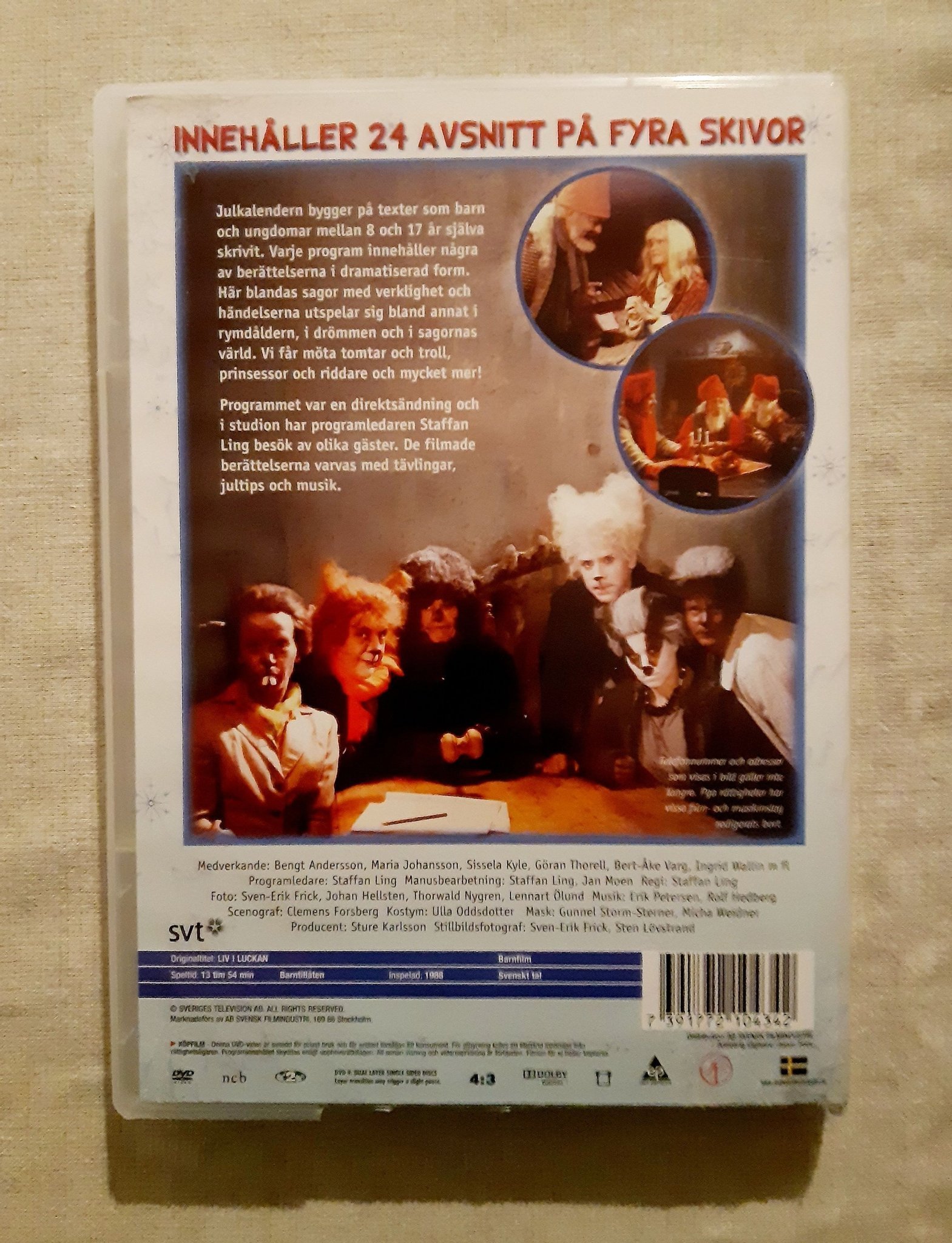 Julkalendern LIV I LUCKAN 1988 Adventskalender .. Köp på Tradera
